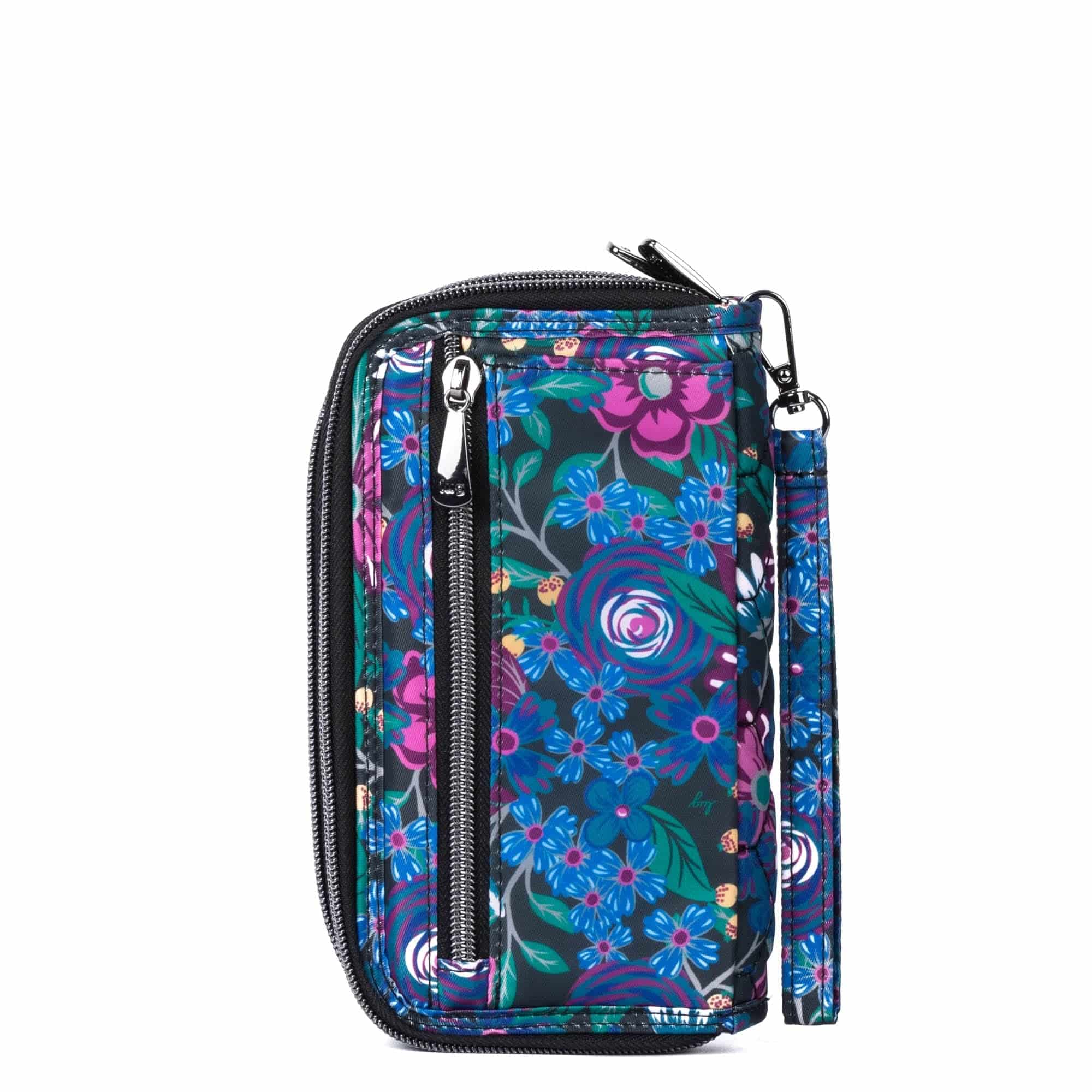 Tram Zip RFID Wallet - WHIMSY BLACK - Tram_Zip_WhimsyBlack_04