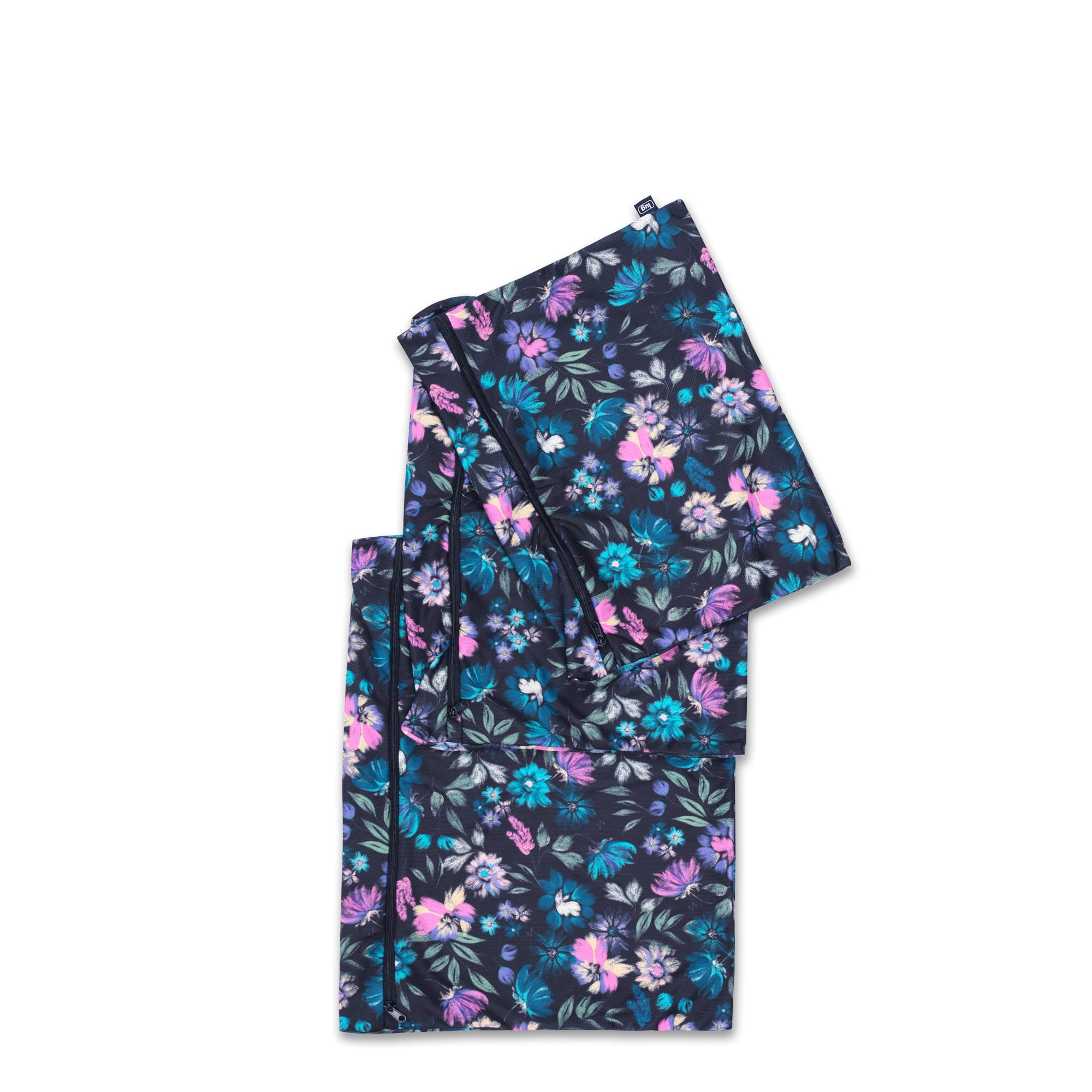 Tricycle 3pc Wash Bags - BLOOM BLACK - Tricycle_Bloom_Black_01