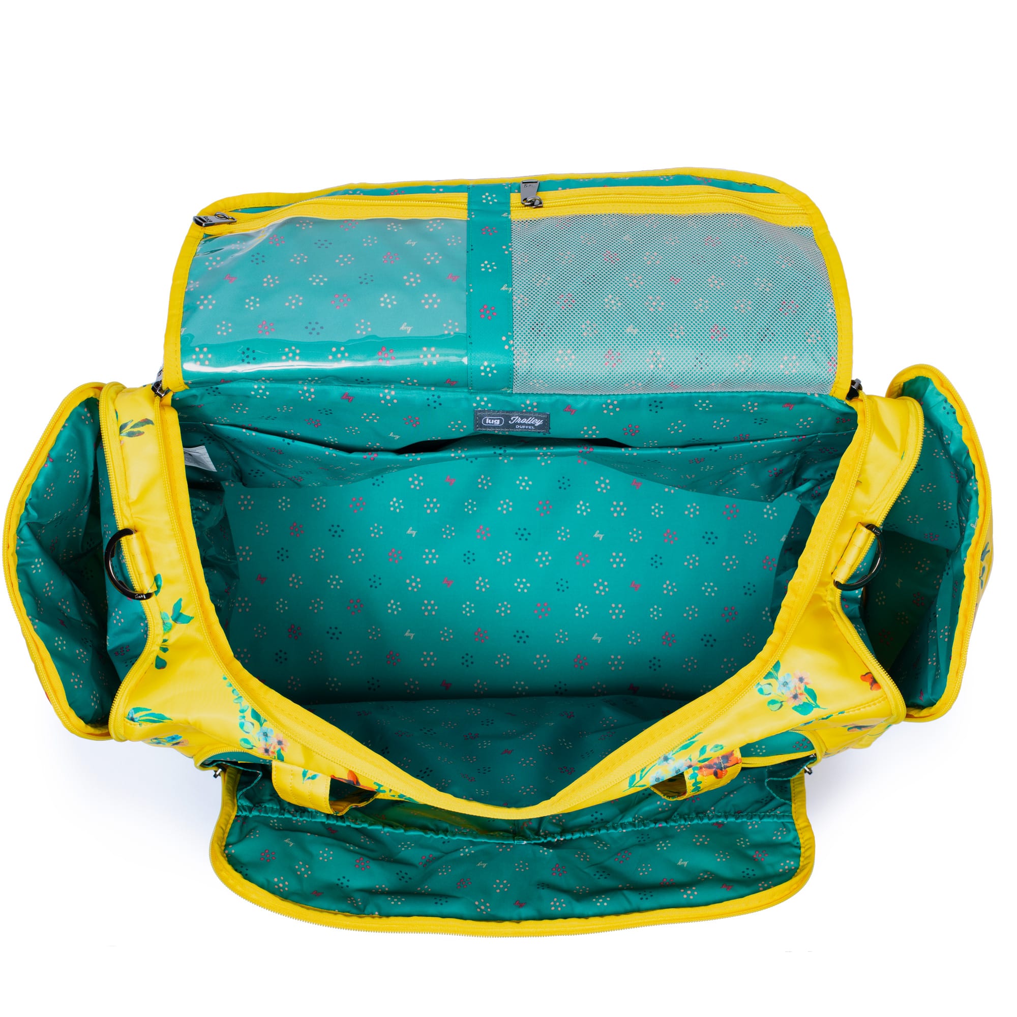 Trolley Duffel Bag - BOUQUET YELLOW - Trolley-Duffel_BouquetYellow_05