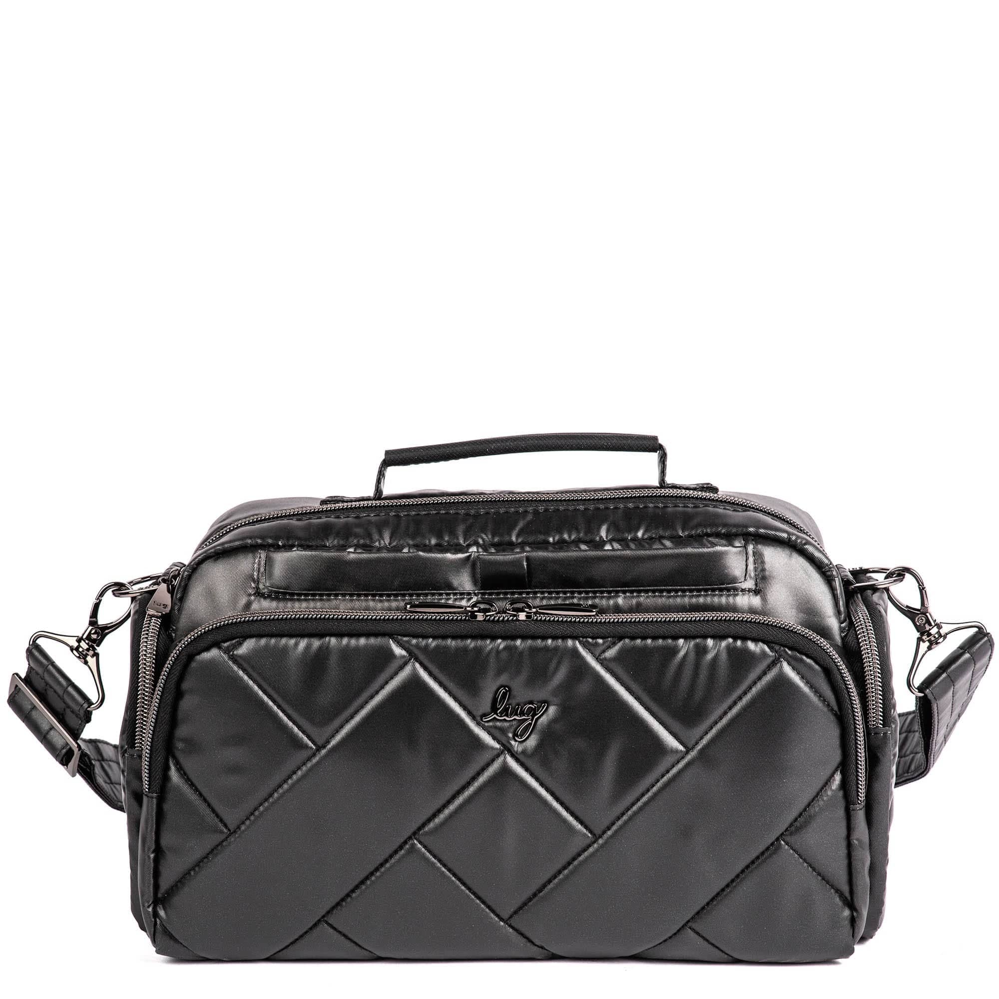 Trolley 2 Crossbody Bag - METALLIC BLACK - Trolley2Crossbody_MetallicBlack_01