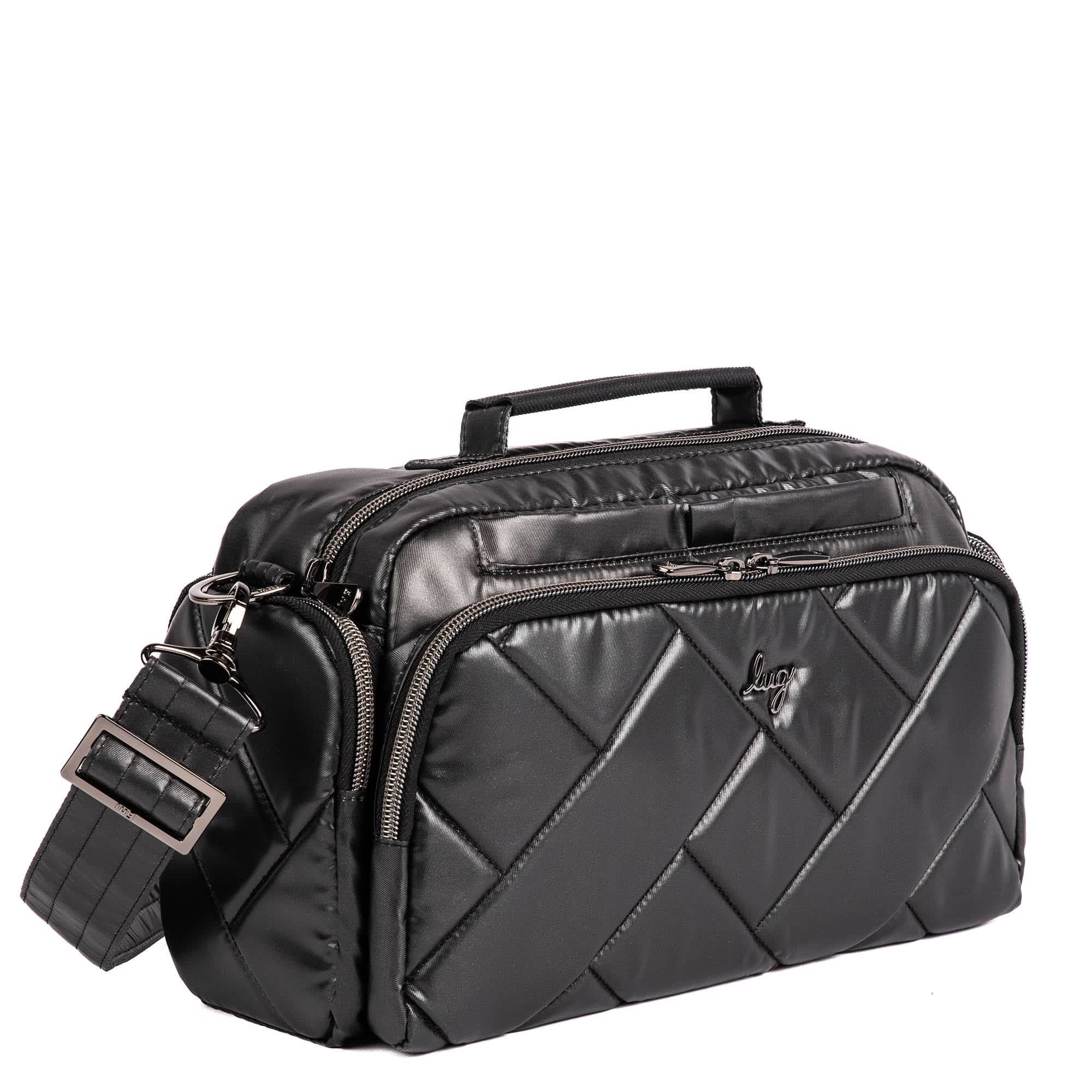 Trolley 2 Crossbody Bag - METALLIC BLACK - Trolley2Crossbody_MetallicBlack_02