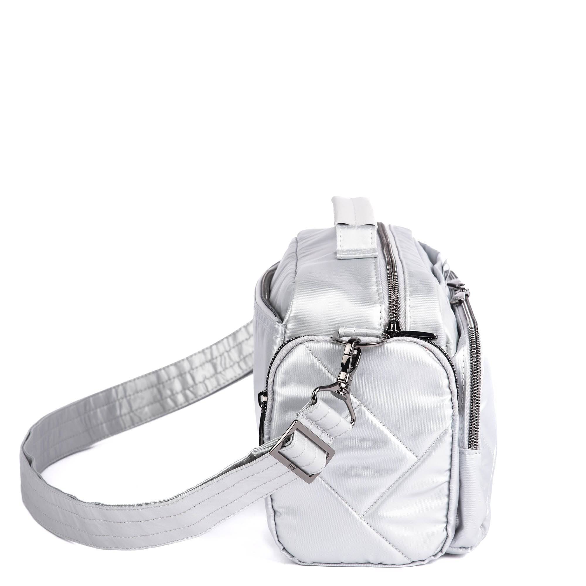 Trolley 2 Crossbody Bag - METALLIC SILVER - Trolley2Crossbody_MetallicSilver_03