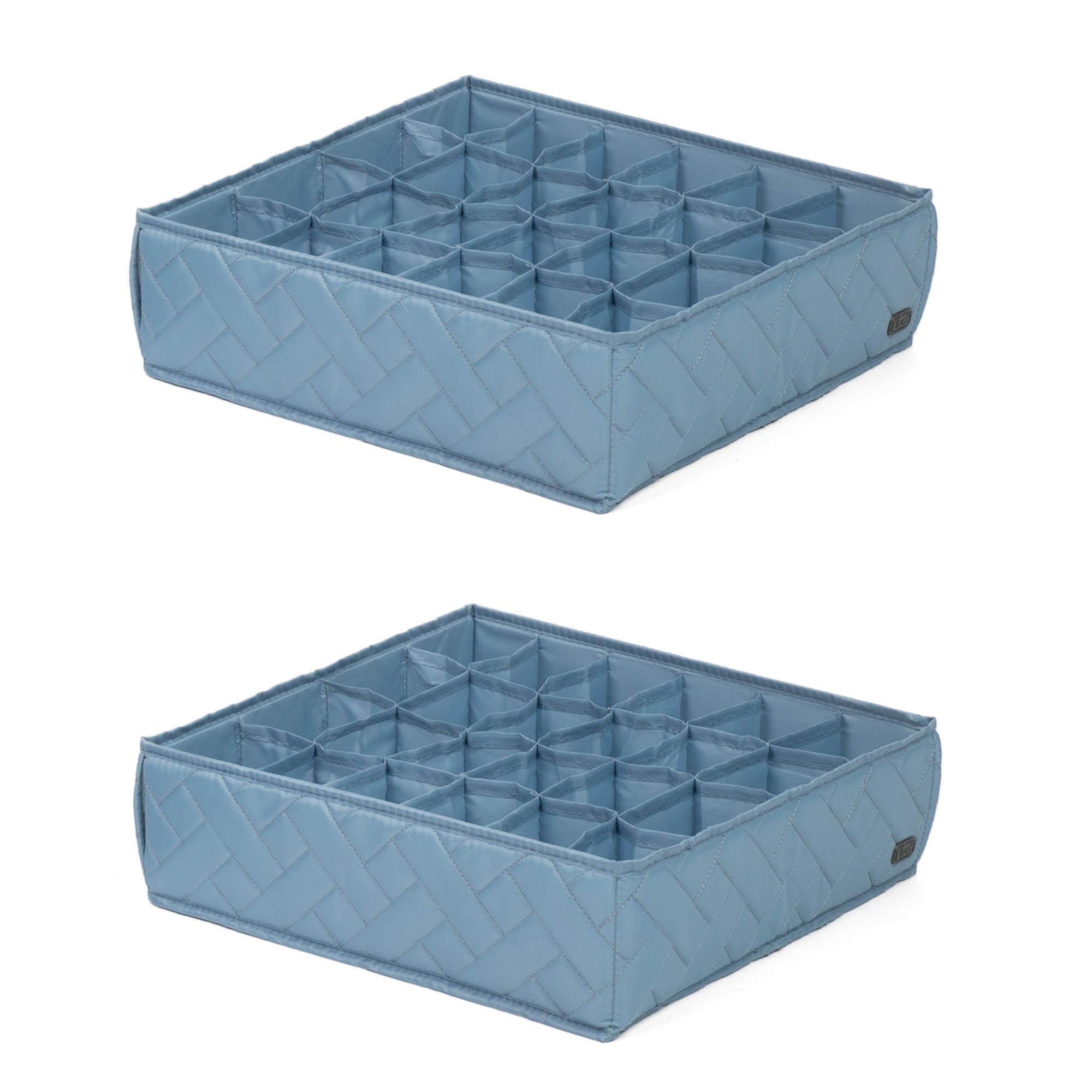 Trolley 2pc 24 Pocket Drawer Organizers - BLUE MOON ICEPOP - Trolley2pkPocketDrawerOrganizer_BluemoonIcepop_03