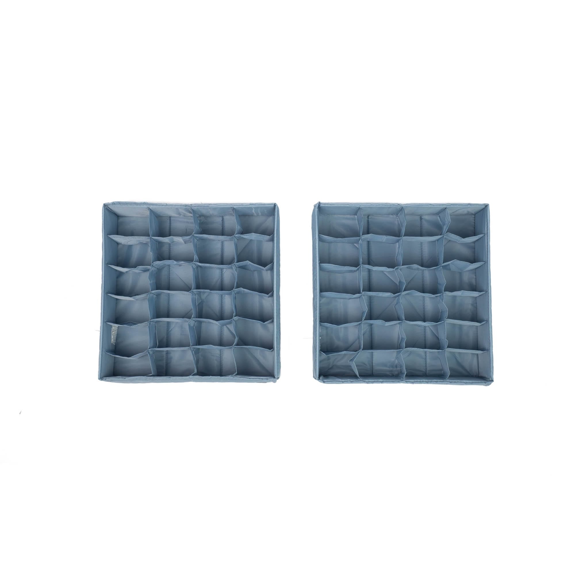 Trolley 2pc 24 Pocket Drawer Organizers - BLUE MOON ICEPOP - Trolley2pkPocketDrawerOrganizer_BluemoonIcepop_04