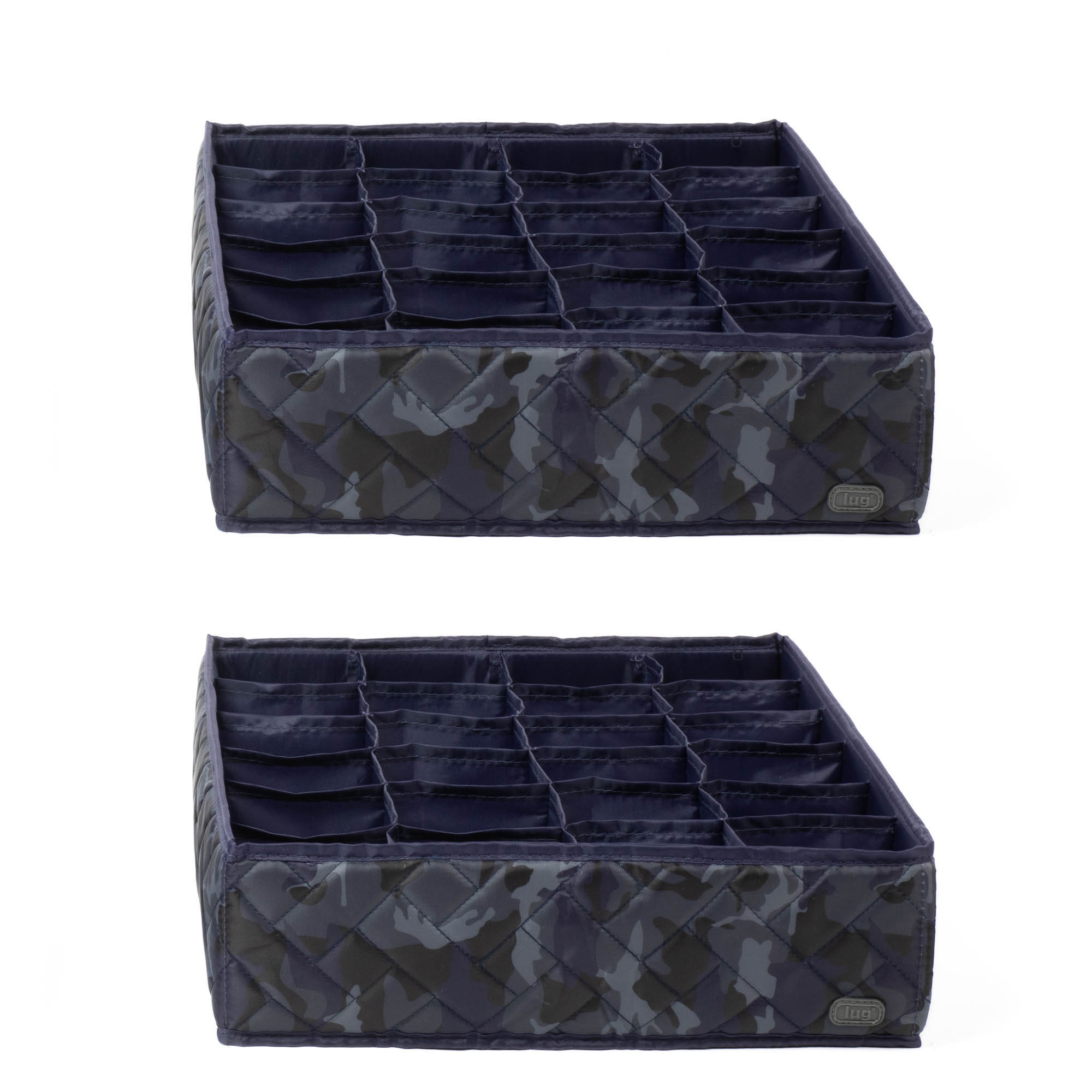 Trolley 2pc 24 Pocket Drawer Organizers - CAMO NAVY - Trolley2pkPocketDrawerOrganizer_CamoNavy_01