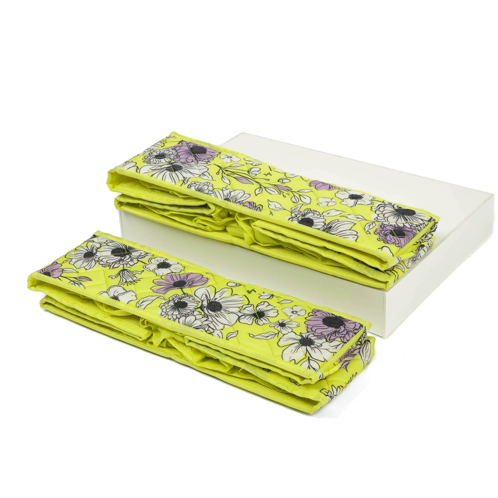 Trolley 2pc 24 Pocket Drawer Organizers - GARDENIA GREEN - Trolley2pkPocketDrawerOrganizer_GardeniaGreen_05