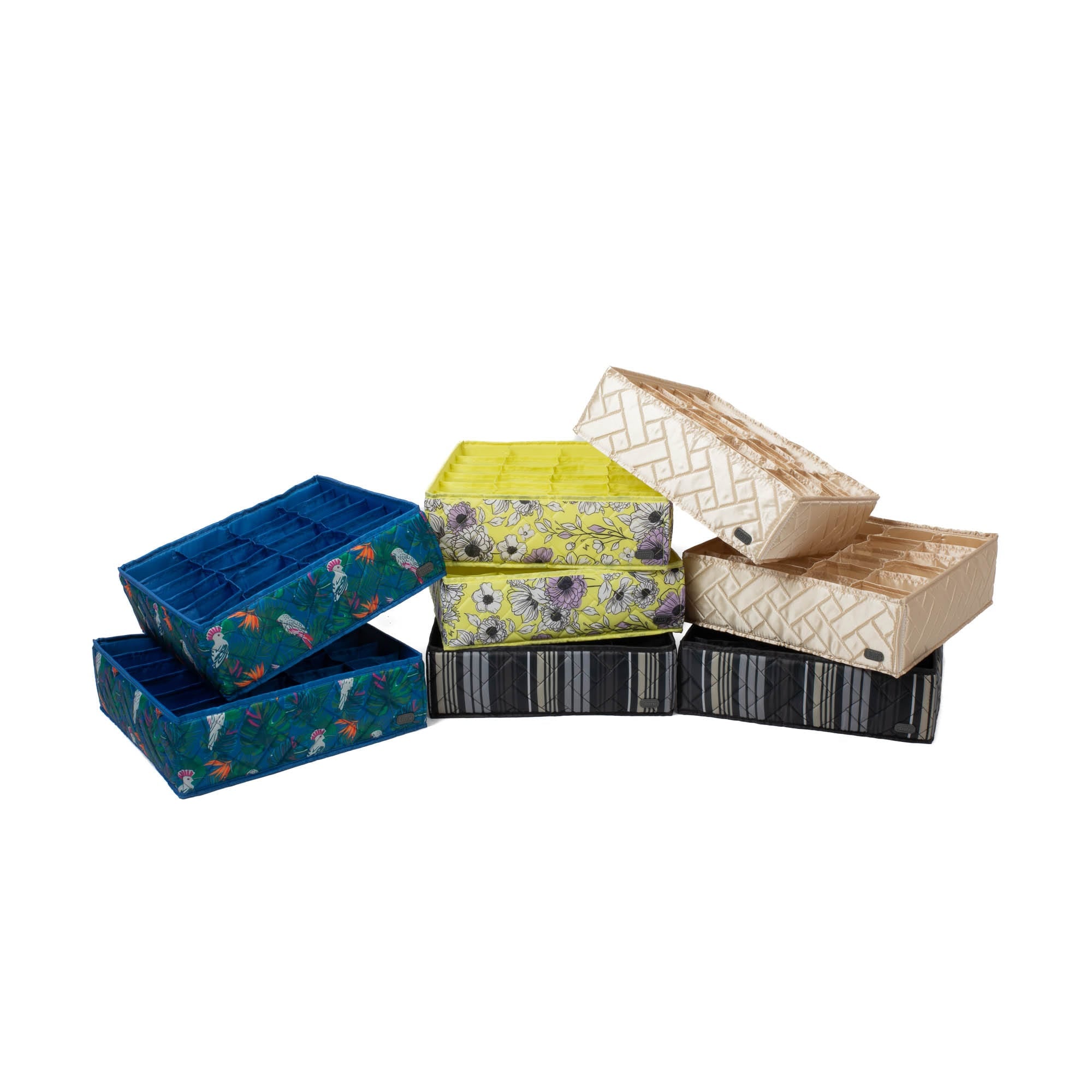 Trolley 2pc 24 Pocket Drawer Organizers - - Trolley2pkPocketDrawerOrganizer_Group_01