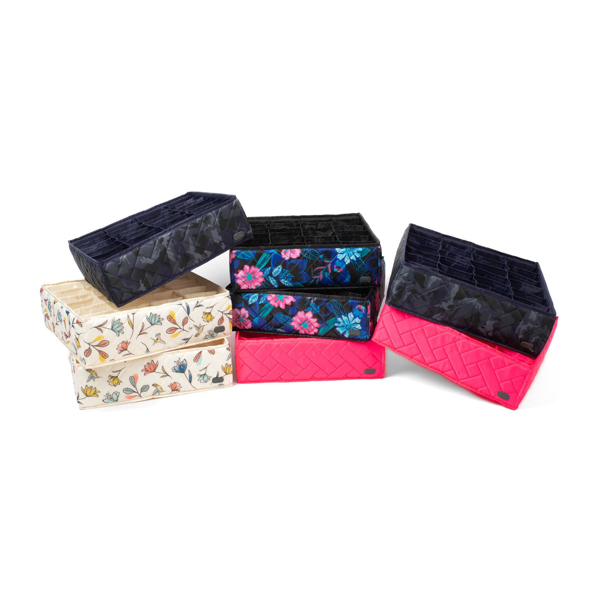 Trolley 2pc 24 Pocket Drawer Organizers - - Trolley2pkPocketDrawerOrganizer_Group_03