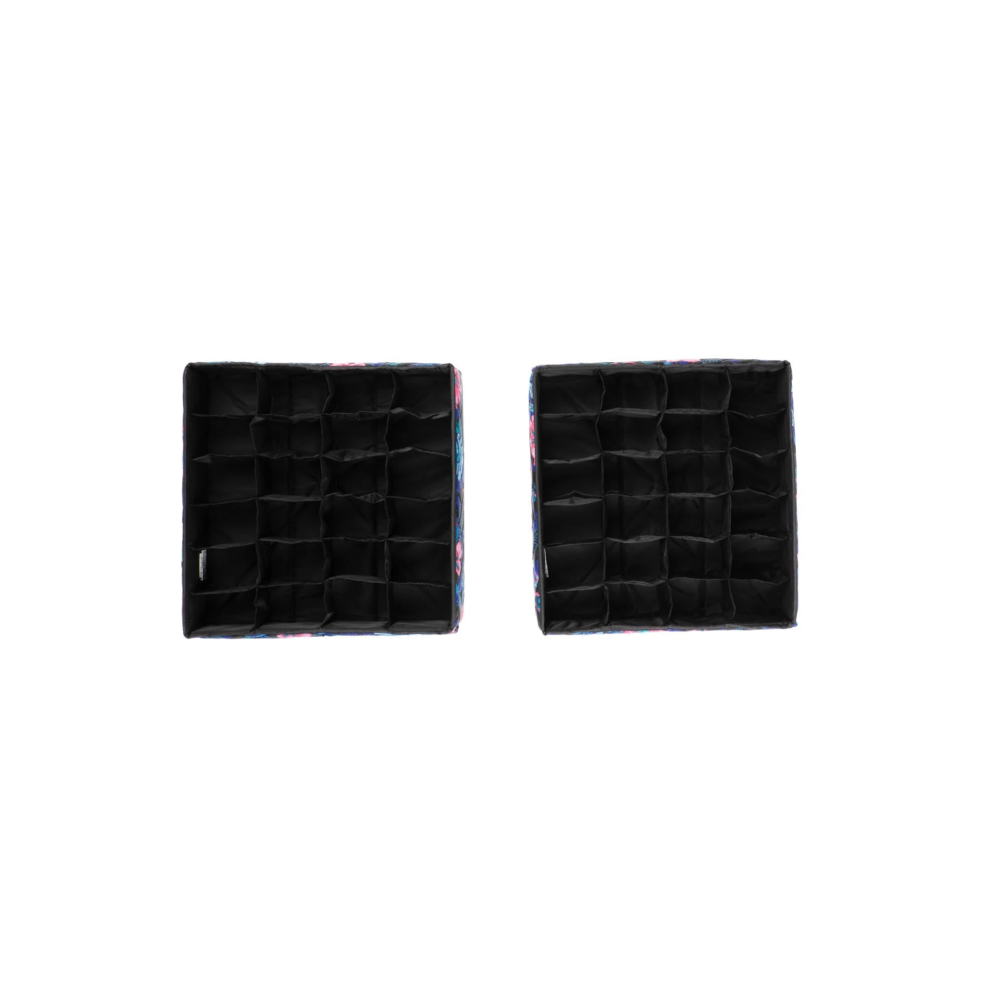 Trolley 2pc 24 Pocket Drawer Organizers - RESORT BLACK - Trolley2pkPocketDrawerOrganizer_ResortBlack_04