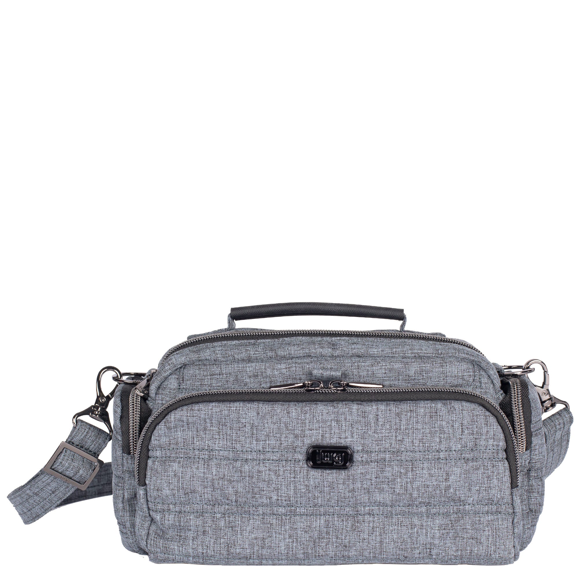 Trolley Crossbody Bag - HEATHER GREY - TrolleyCB_HeatherGray_01