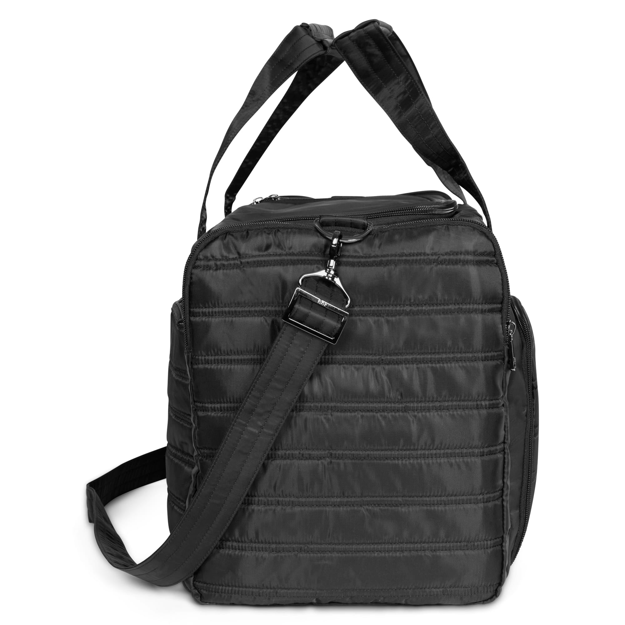 Trolley Duffel Bag - MIDNIGHT BLACK - TrolleyDuffel_Black_03