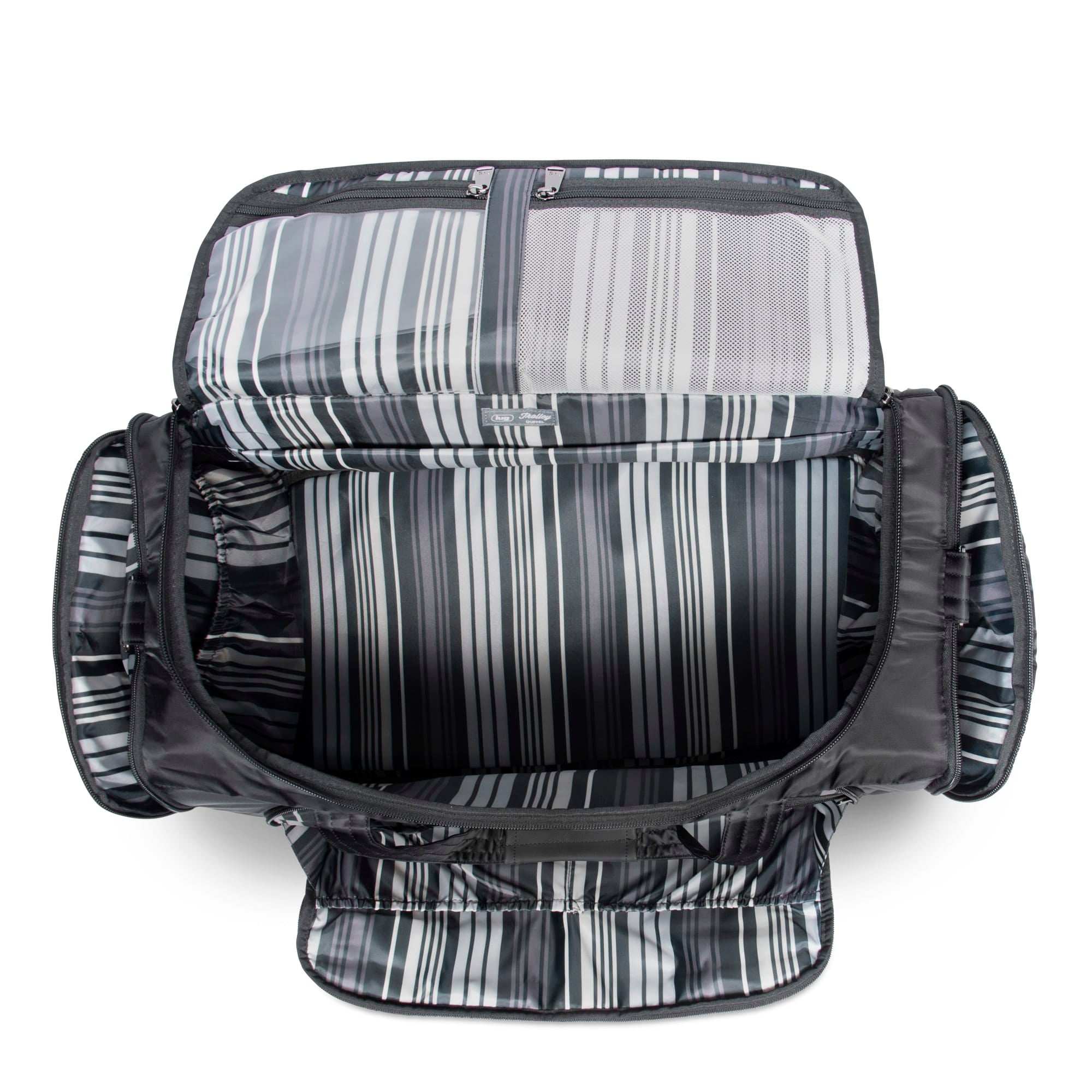 Trolley Duffel Bag - MIDNIGHT BLACK - TrolleyDuffel_Black_05