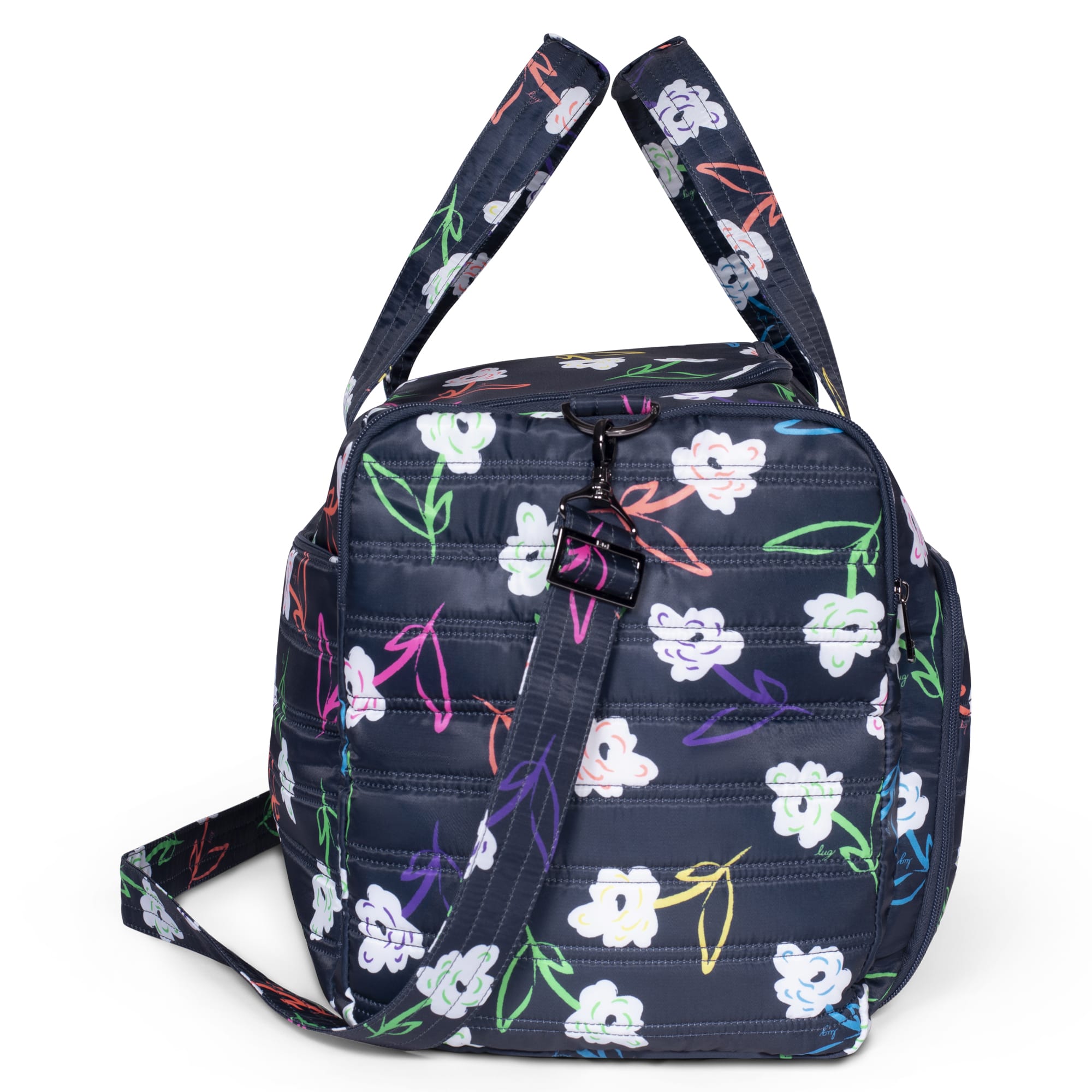 Trolley Duffel Bag - BRIGHT FLORAL - TrolleyDuffel_BrightFloral_03