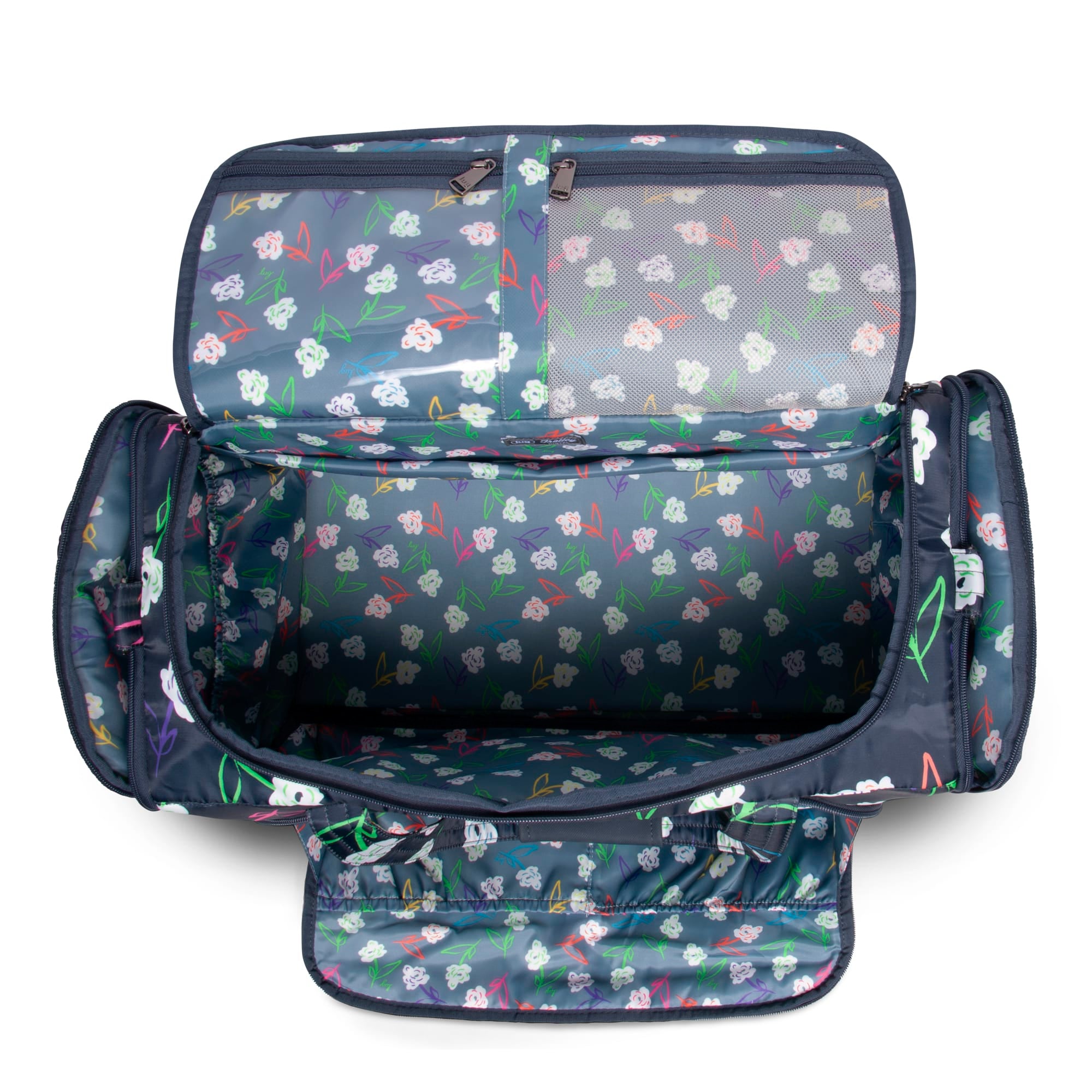 Trolley Duffel Bag - BRIGHT FLORAL - TrolleyDuffel_BrightFloral_05