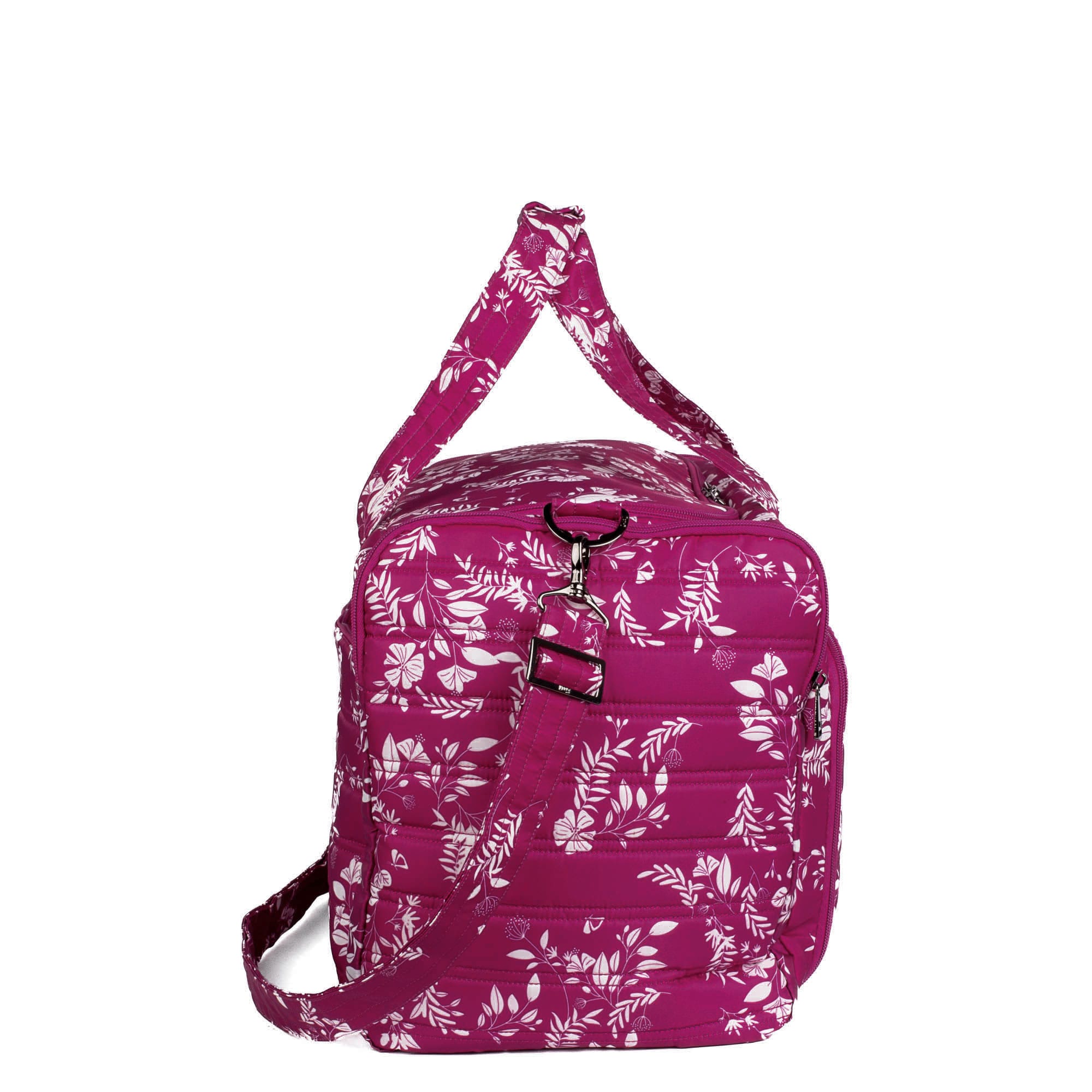 Trolley Duffel Bag - FLOURISH BERRY - TrolleyDuffel_FlourishBerry_03_6f390aff-df11-42fc-bced-34a0eebe93b6