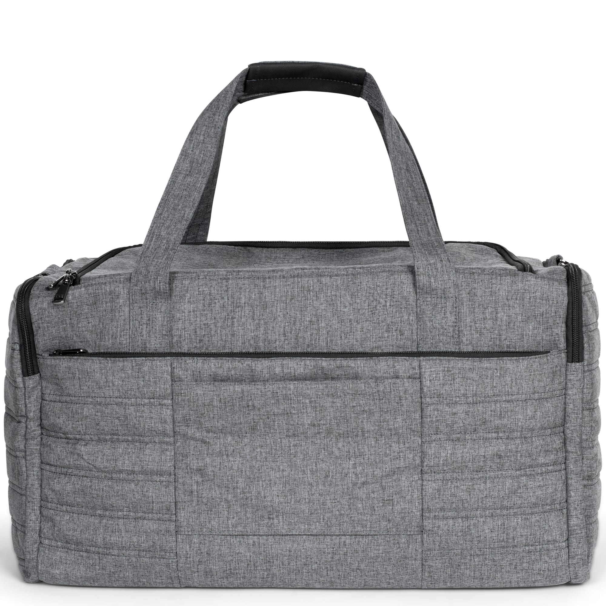 Trolley Duffel Bag - HEATHER GREY - TrolleyDuffel_HeatherGrey_04