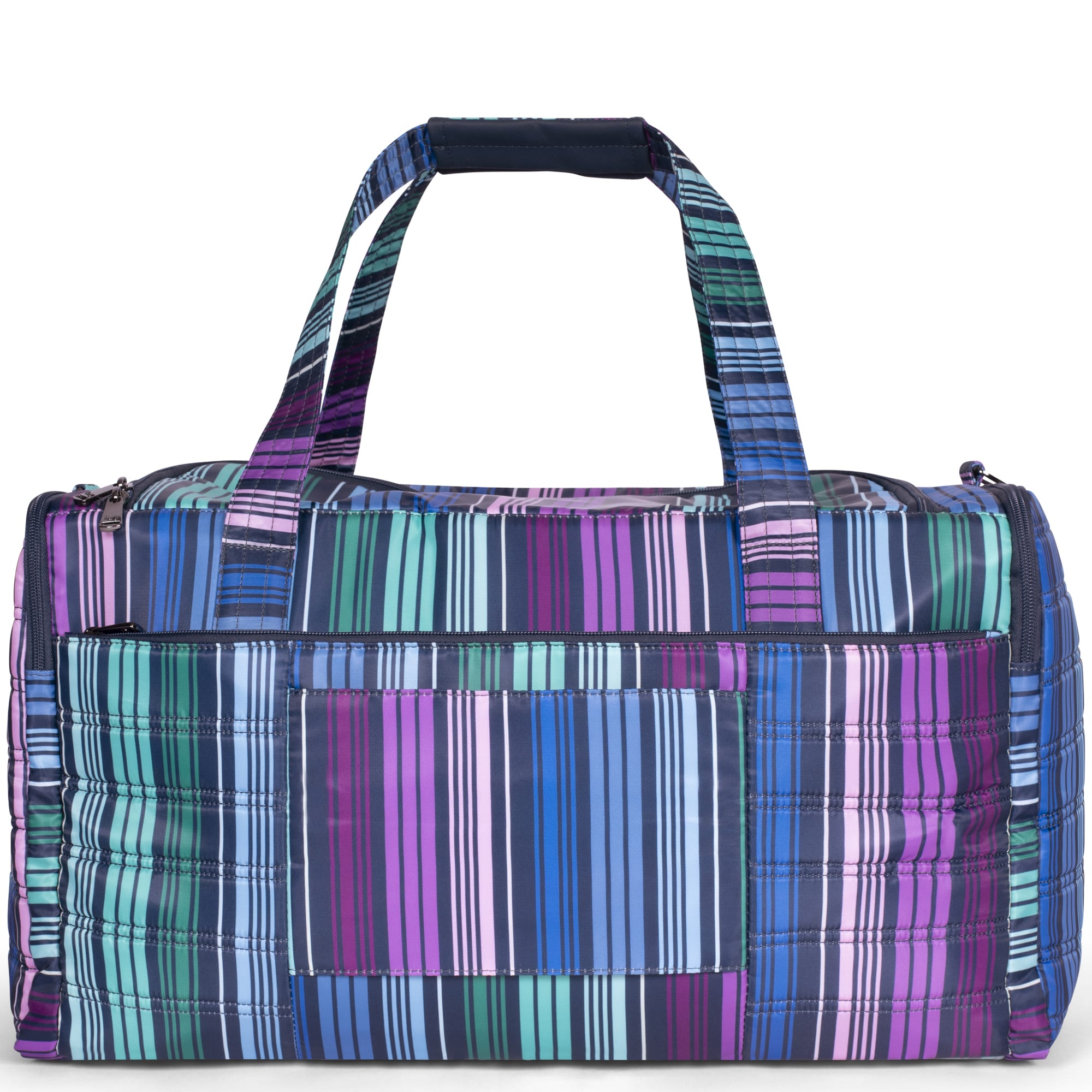 Trolley Duffel Bag - LOVE STRIPE MULTI - TrolleyDuffel_LoveStraps_04