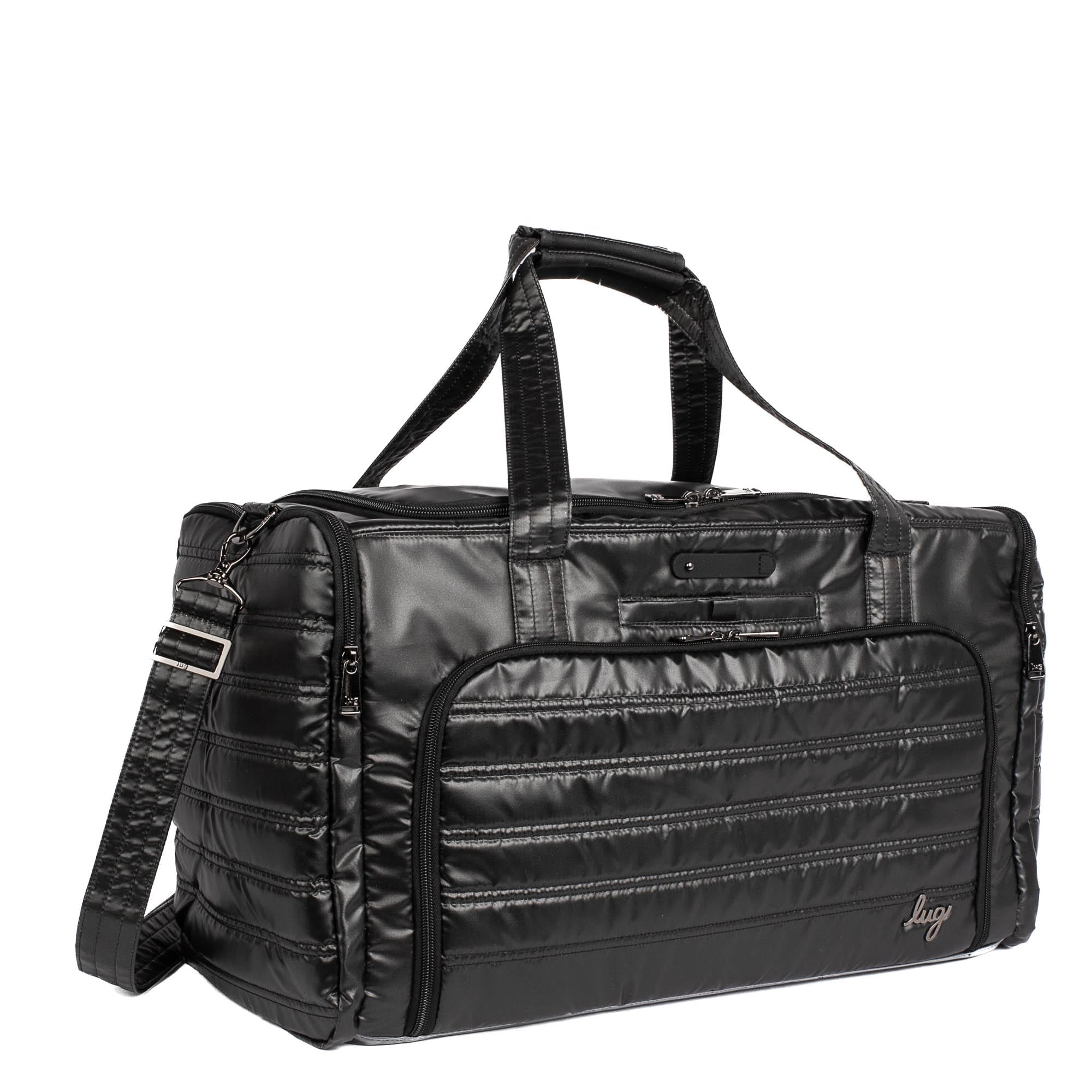Trolley Duffel Bag - METALLIC BLACK - TrolleyDuffel_MetallicBlack_02