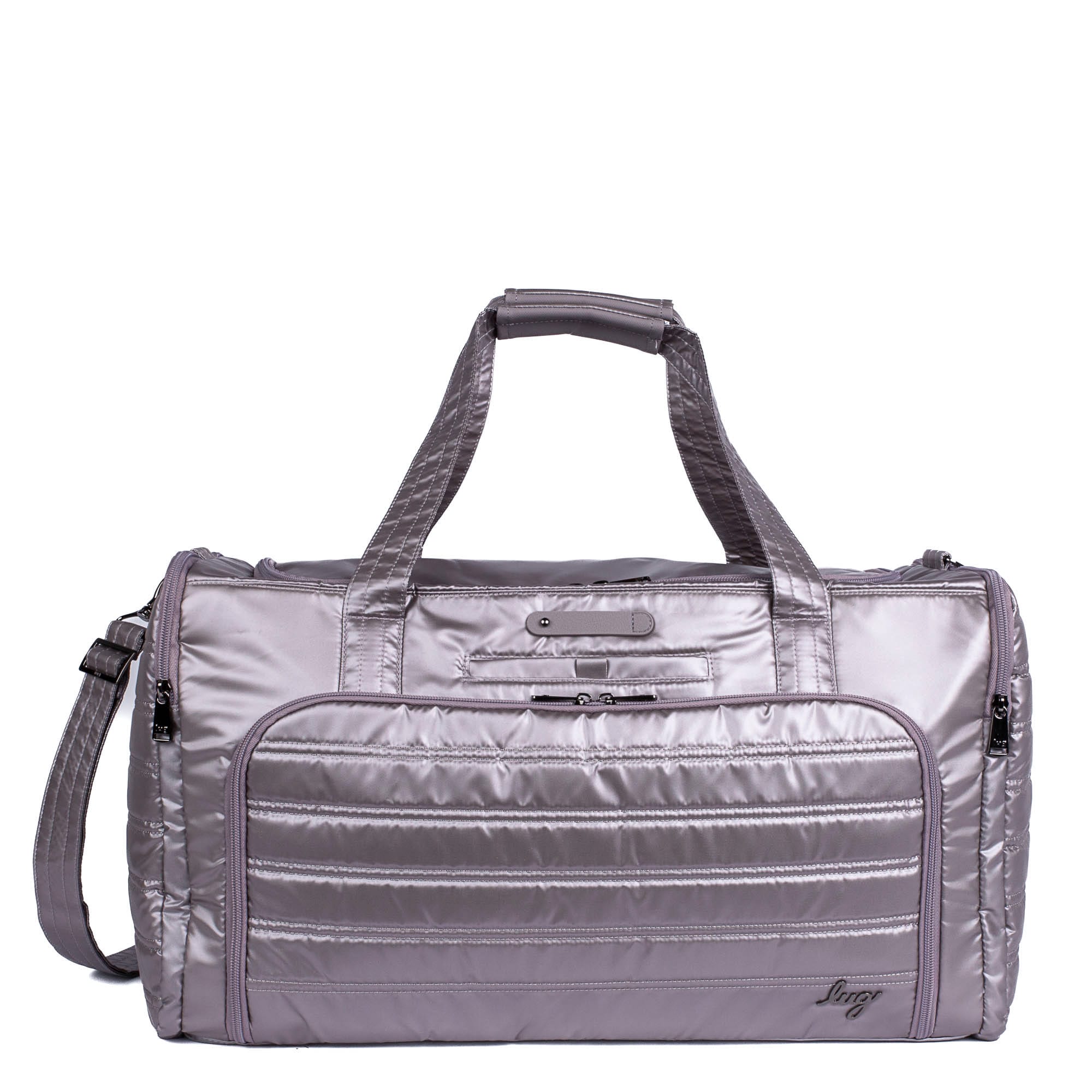Trolley Duffel Bag - METALLIC PEARL - TrolleyDuffel_MetallicPearl_01