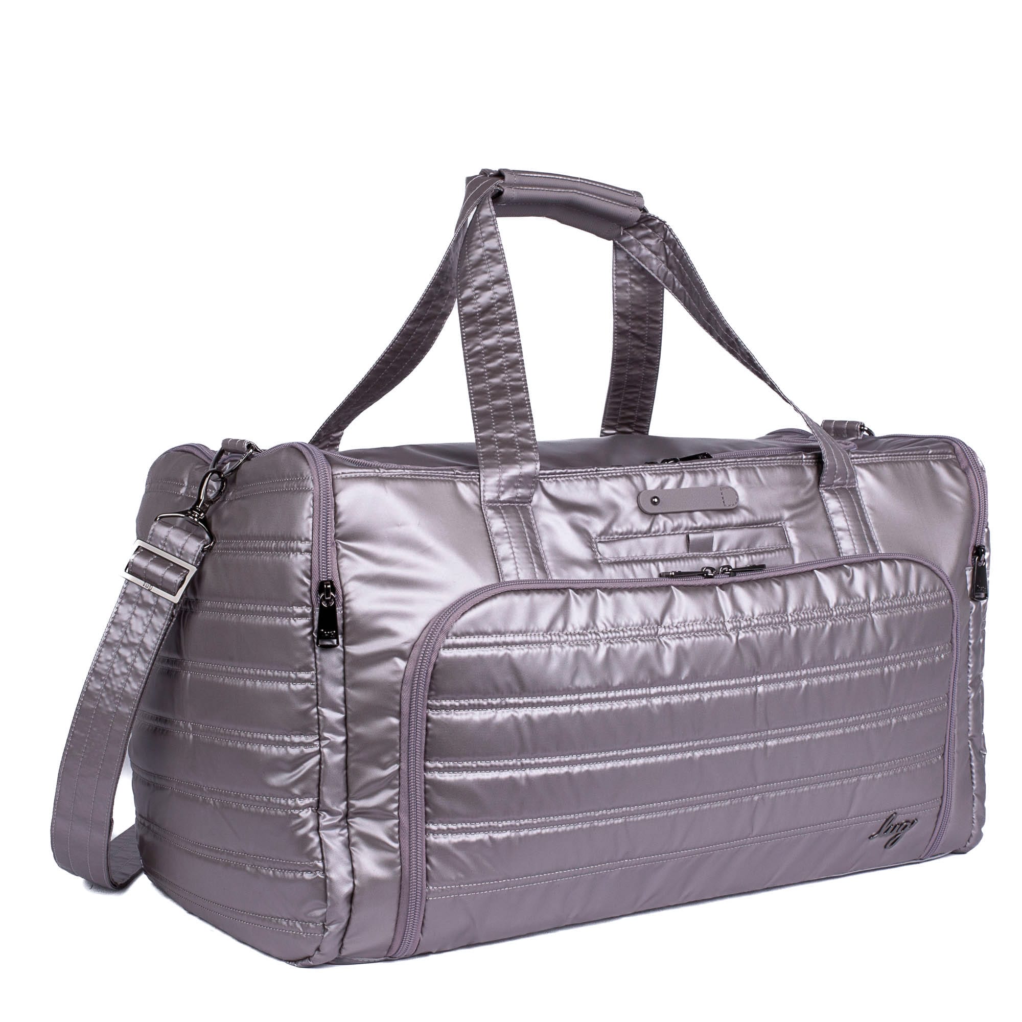 Trolley Duffel Bag - METALLIC PEARL - TrolleyDuffel_MetallicPearl_02