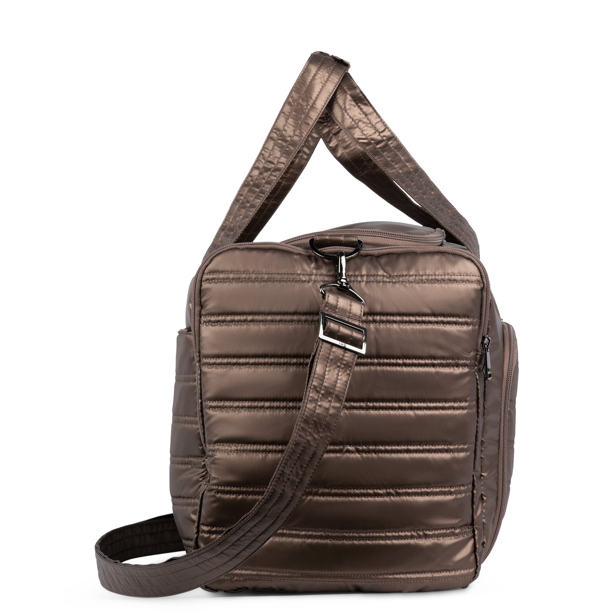 Trolley Duffel Bag - METALLIC ESPRESSO - TrolleyDuffel_Metallic_Espresso_03