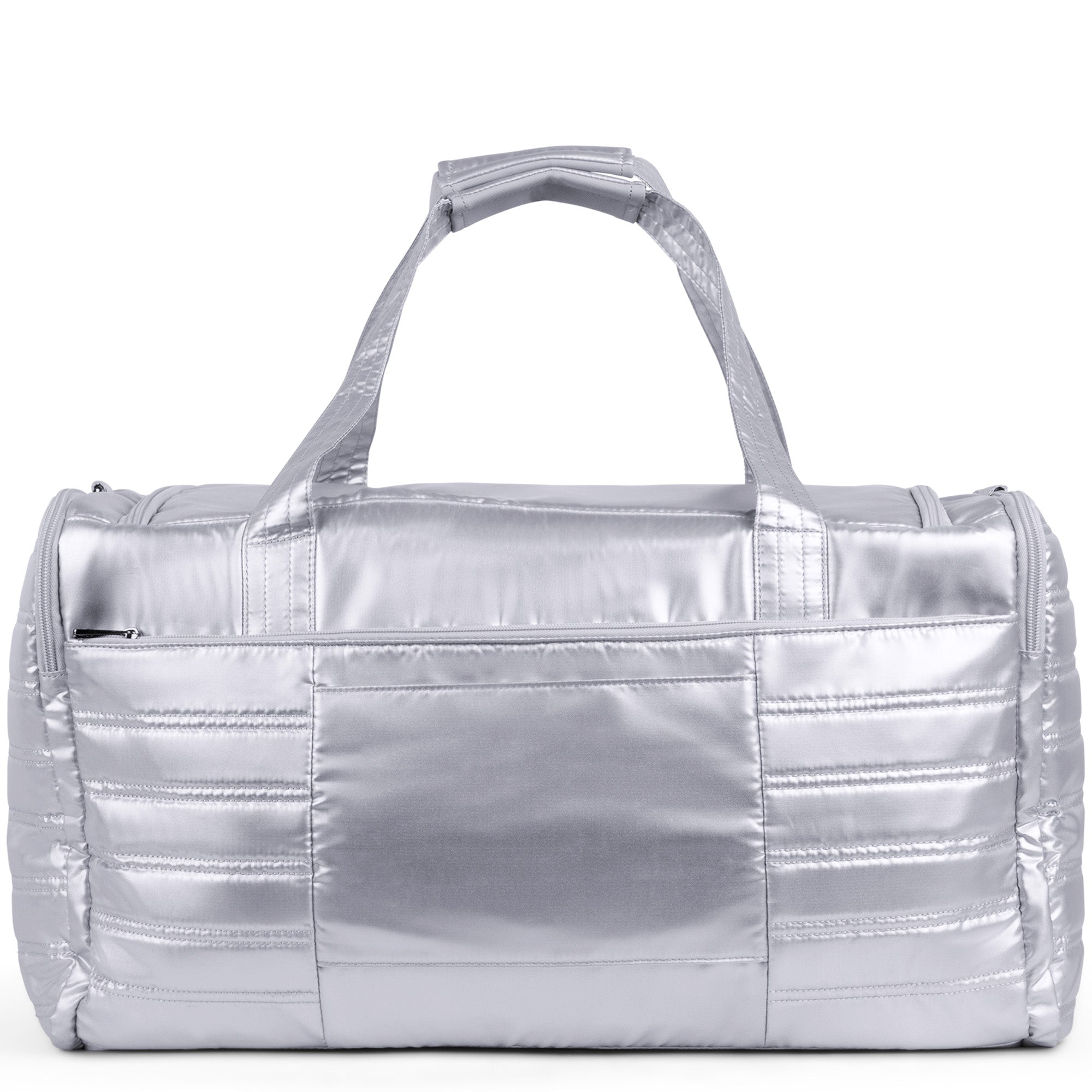 Trolley Duffel Bag - METALLIC SILVER - TrolleyDuffel_Metallic_Silver_04