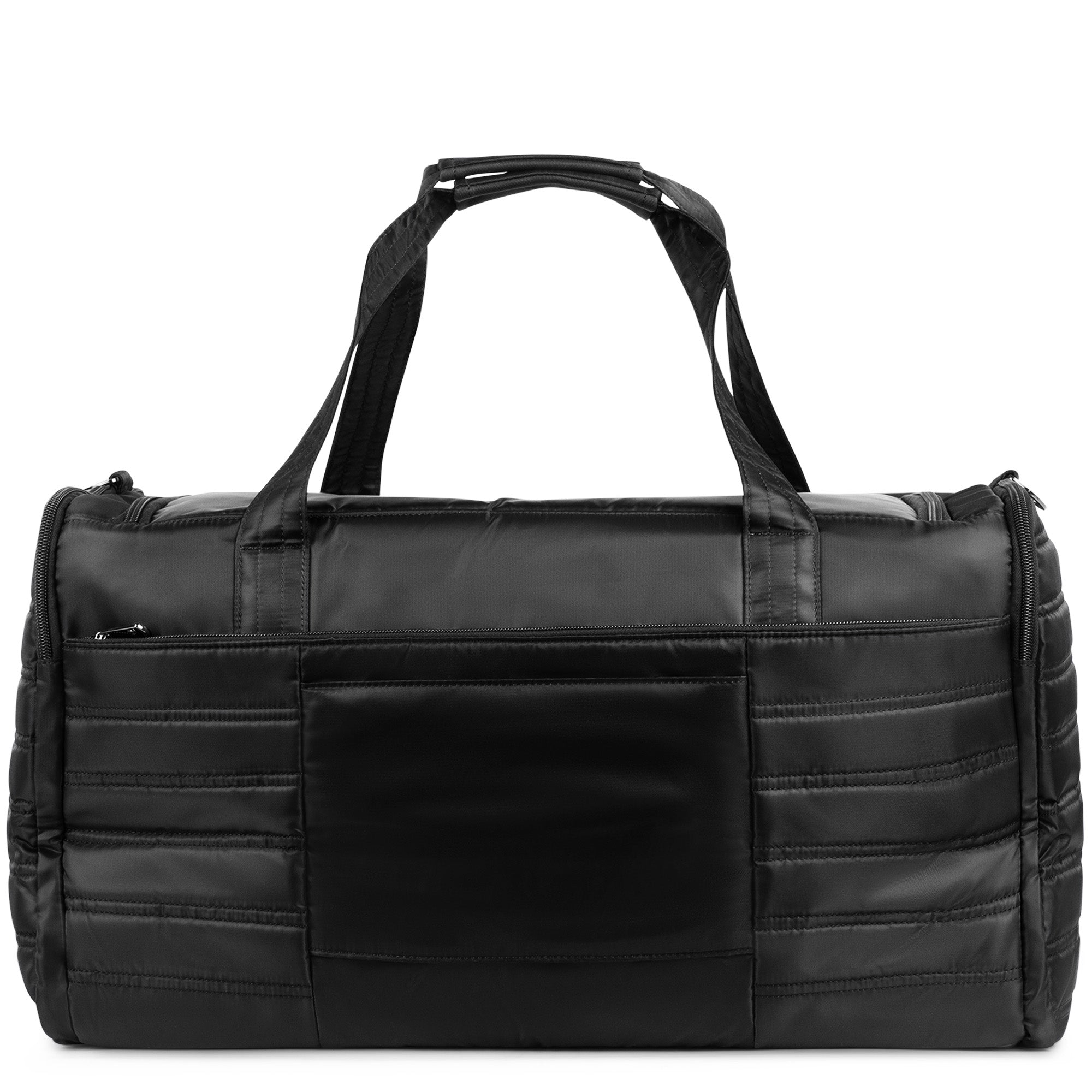 Trolley Duffel Bag - METALLIC SILVER - TrolleyDuffel_Midnight_Black_04