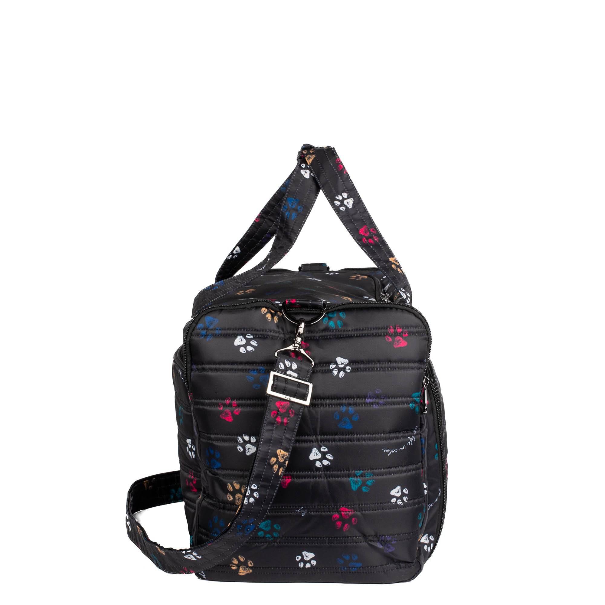 Trolley Duffel Bag - PAWS BLACK - TrolleyDuffel_PawsBlack_03