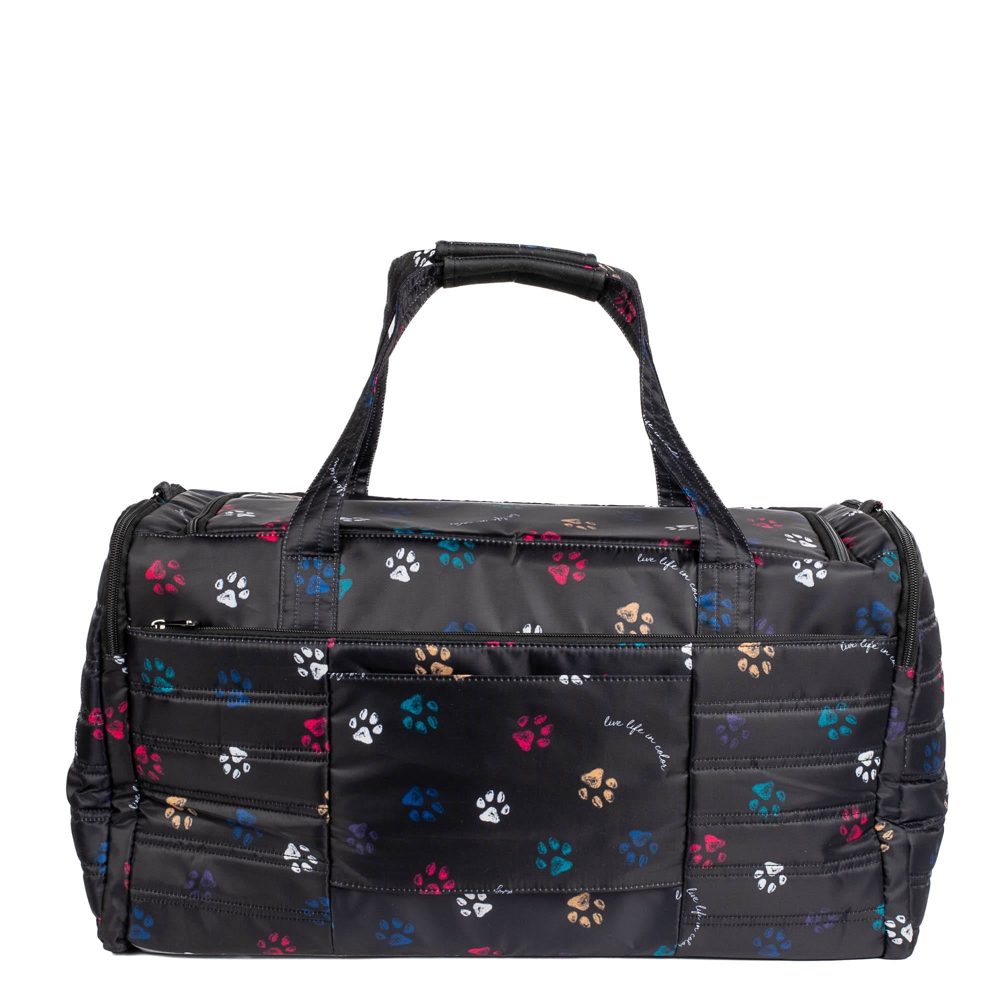 Trolley Duffel Bag - PAWS BLACK - TrolleyDuffel_PawsBlack_04