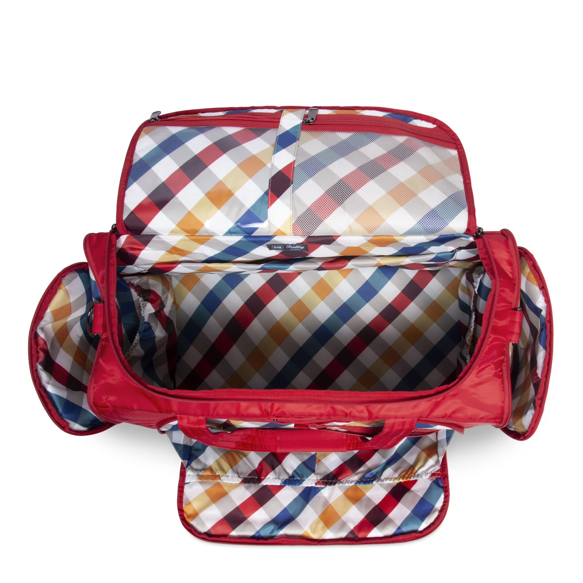 Trolley Duffel Bag - POPPY RED - TrolleyDuffel_Poppy-Red_05