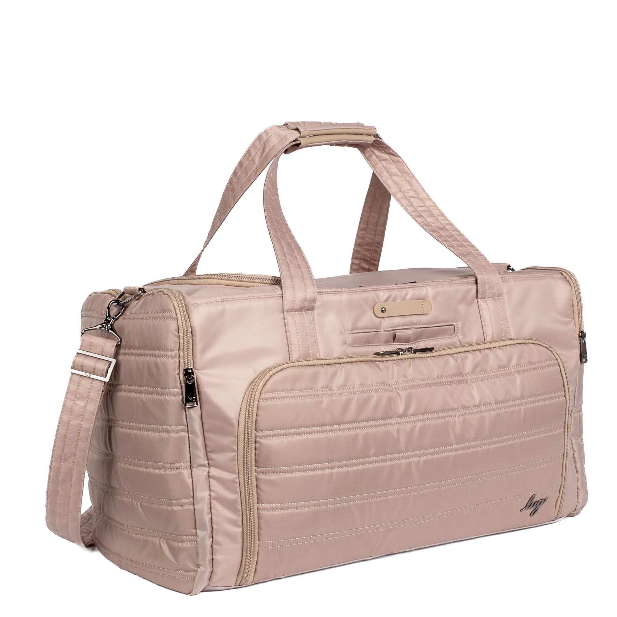Trolley Duffel Bag - SAND TAUPE - TrolleyDuffel_SandTaupe_02