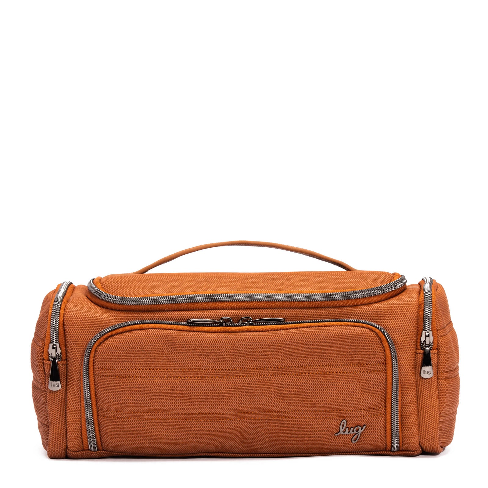 lug, Bags, Lug Pacer Handbag Vegan Faux Leather Copper Brown Classic Vl  Bag