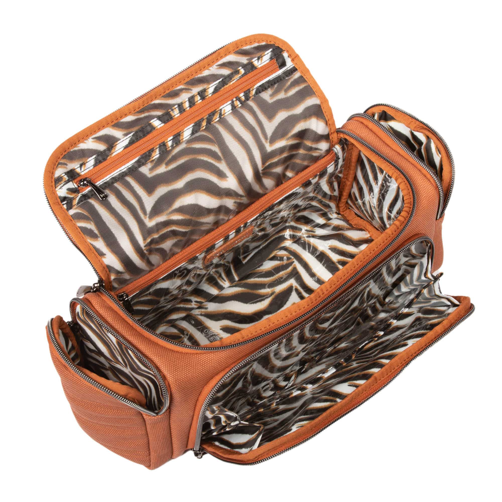 Trolley Matte Luxe VL Cosmetic Case - COPPER - TrolleyMatteVL_Copper_05