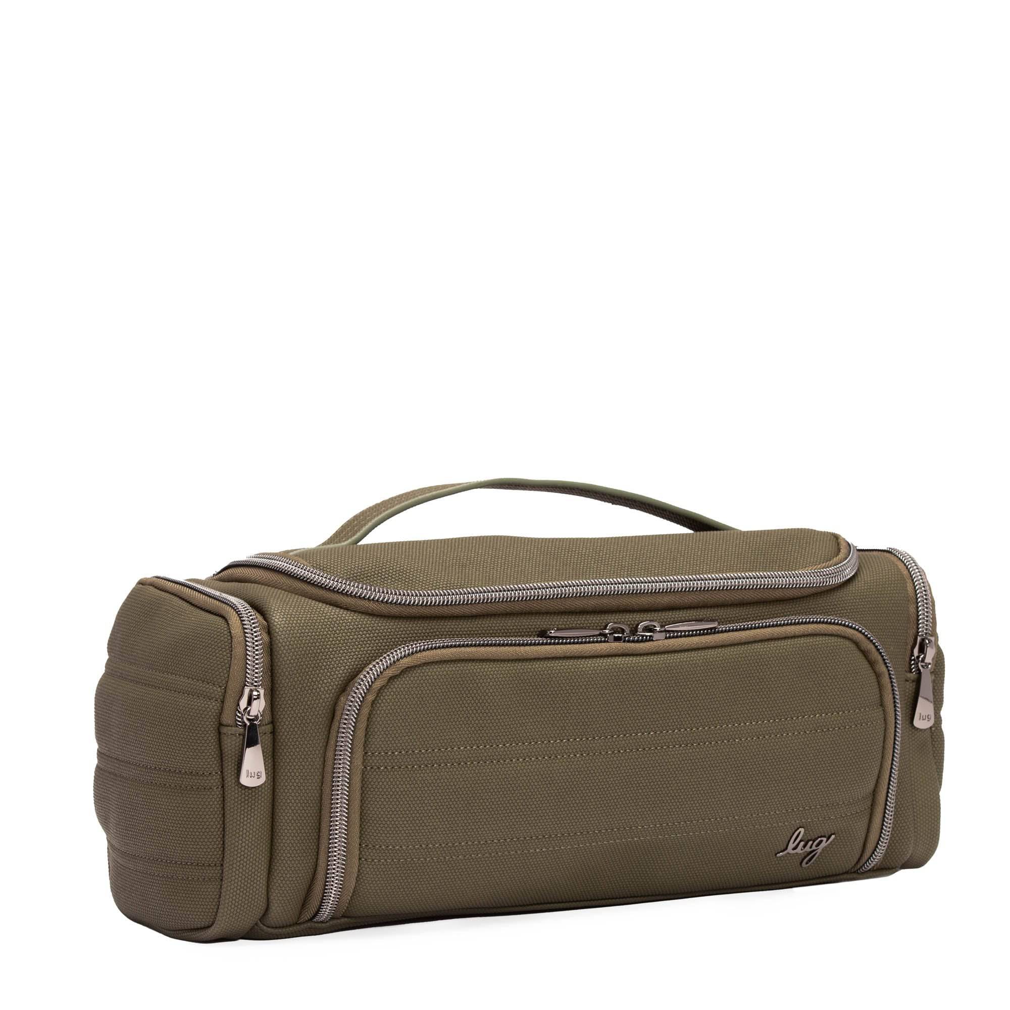 Trolley Matte Luxe VL Cosmetic Case - OLIVE - TrolleyMatteVL_Olive_02