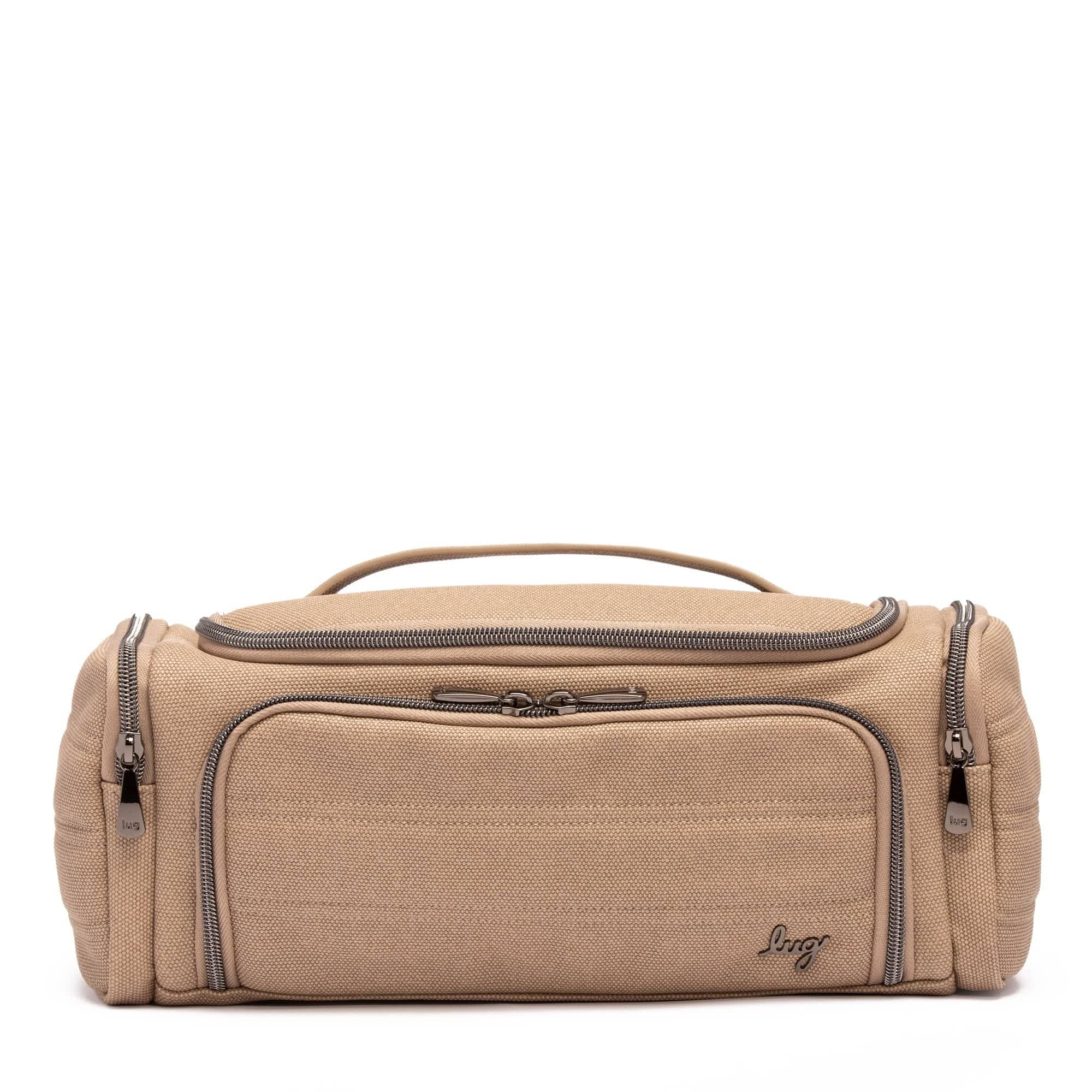 Trolley Matte Luxe VL Cosmetic Case - SAND - TrolleyMatteVL_Sand_01