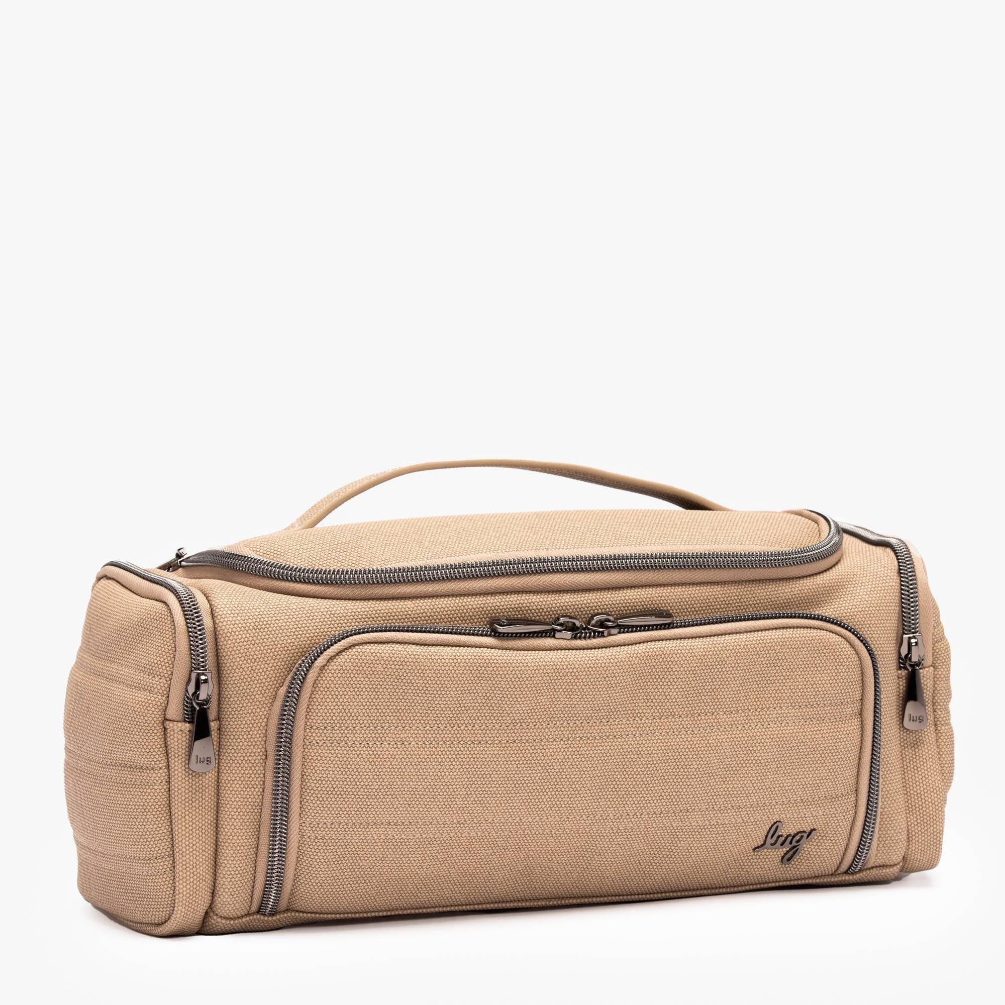 Trolley Matte Luxe VL Cosmetic Case - SAND - TrolleyMatteVL_Sand_02