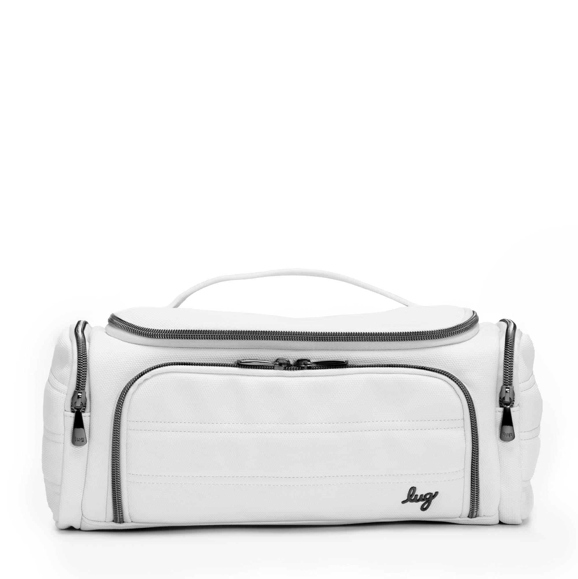 Trolley Matte Luxe VL Cosmetic Case - WHITE - TrolleyMatteVL_White_01