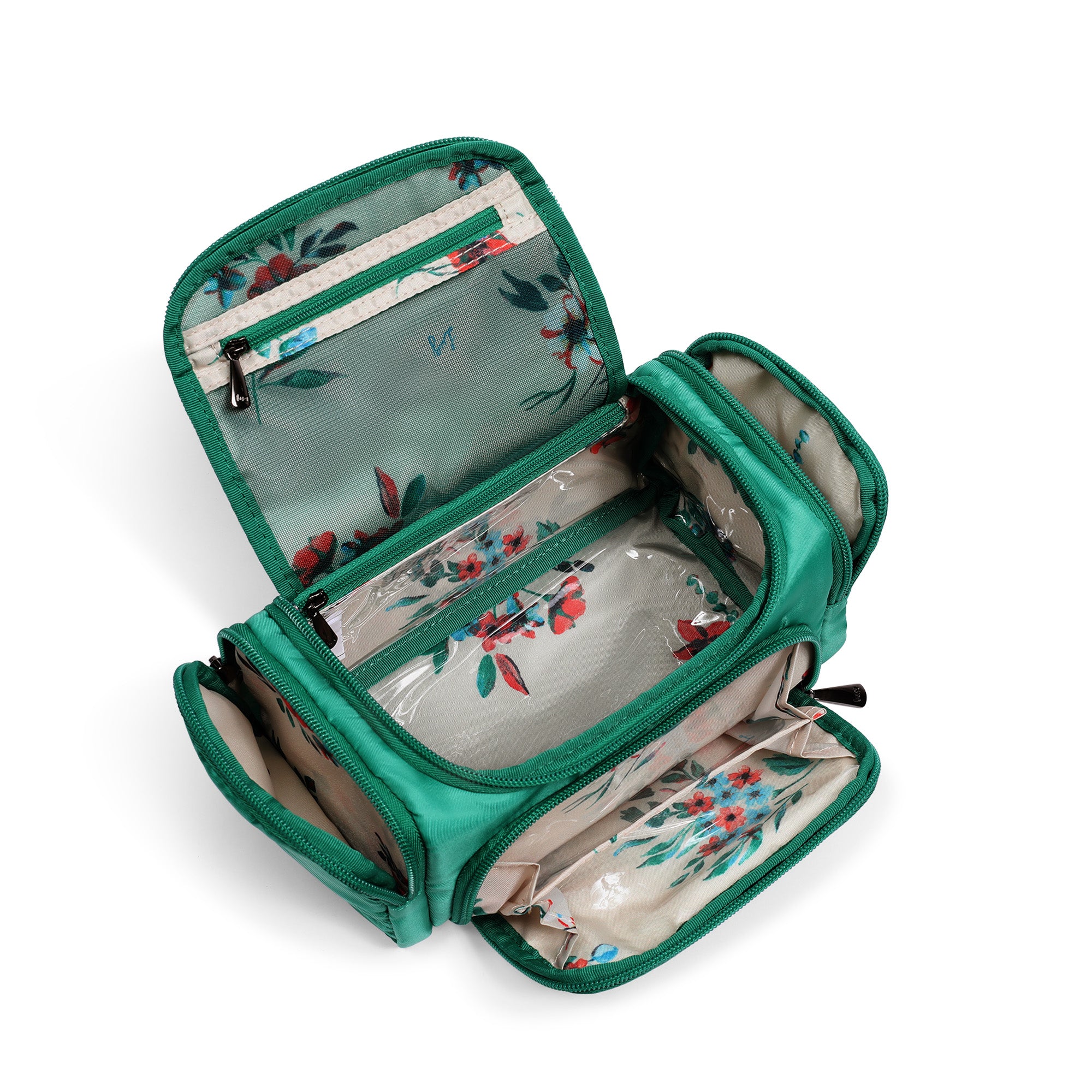 Trolley Mini Cosmetic Case - KELLY GREEN - TrolleyMini_KellyGreen_05