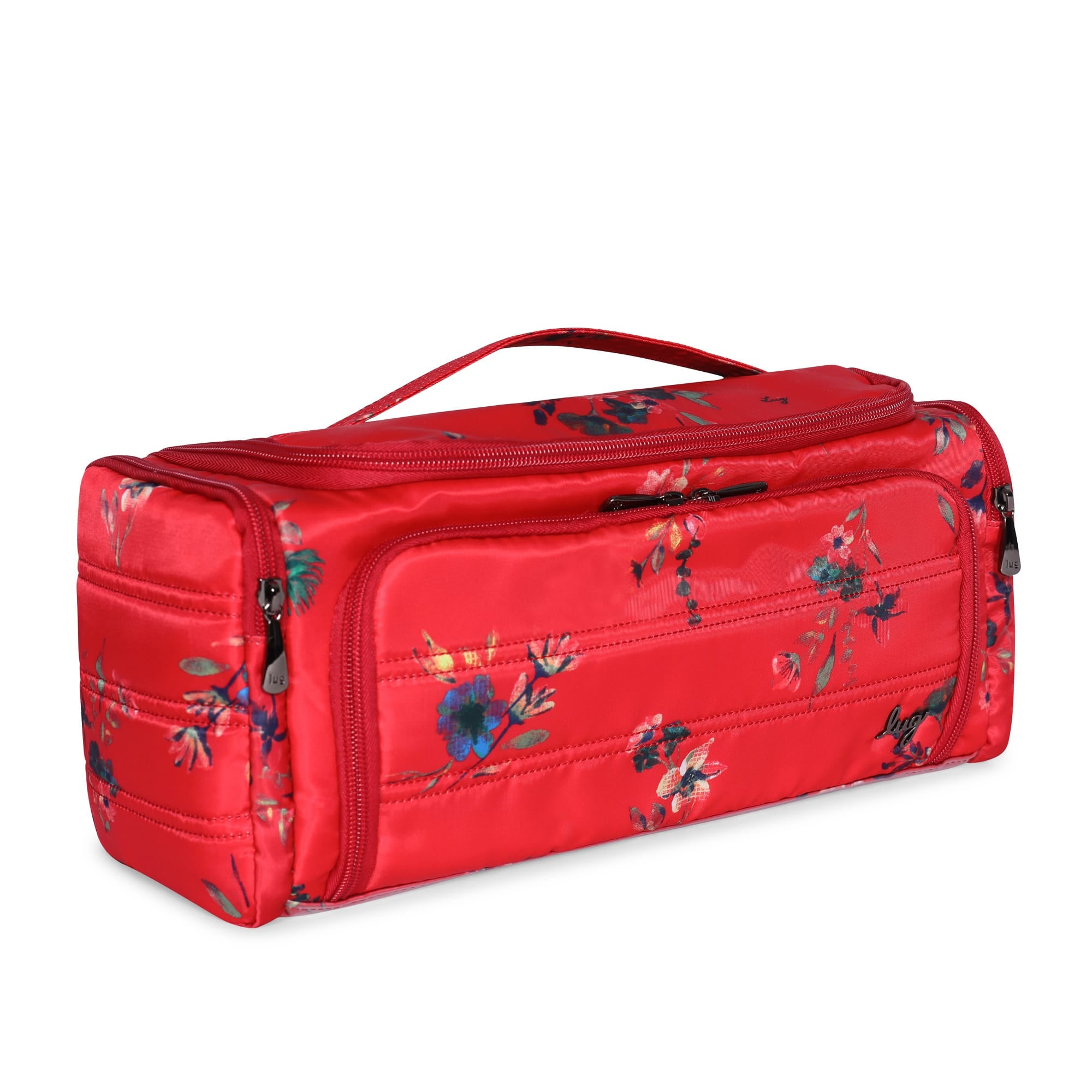 Trolley XL Cosmetic Case - BOUQUET RED - TrolleyXL_BouquetRed_02