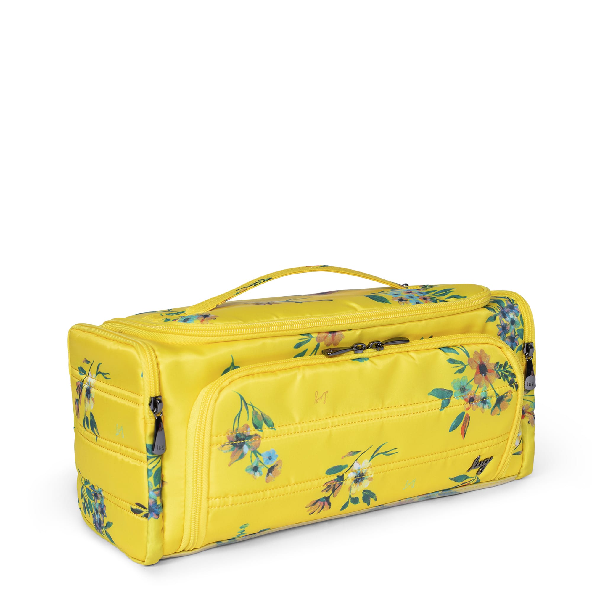 Trolley XL Cosmetic Case - BOUQUET YELLOW - TrolleyXL_BouquetYellow_02