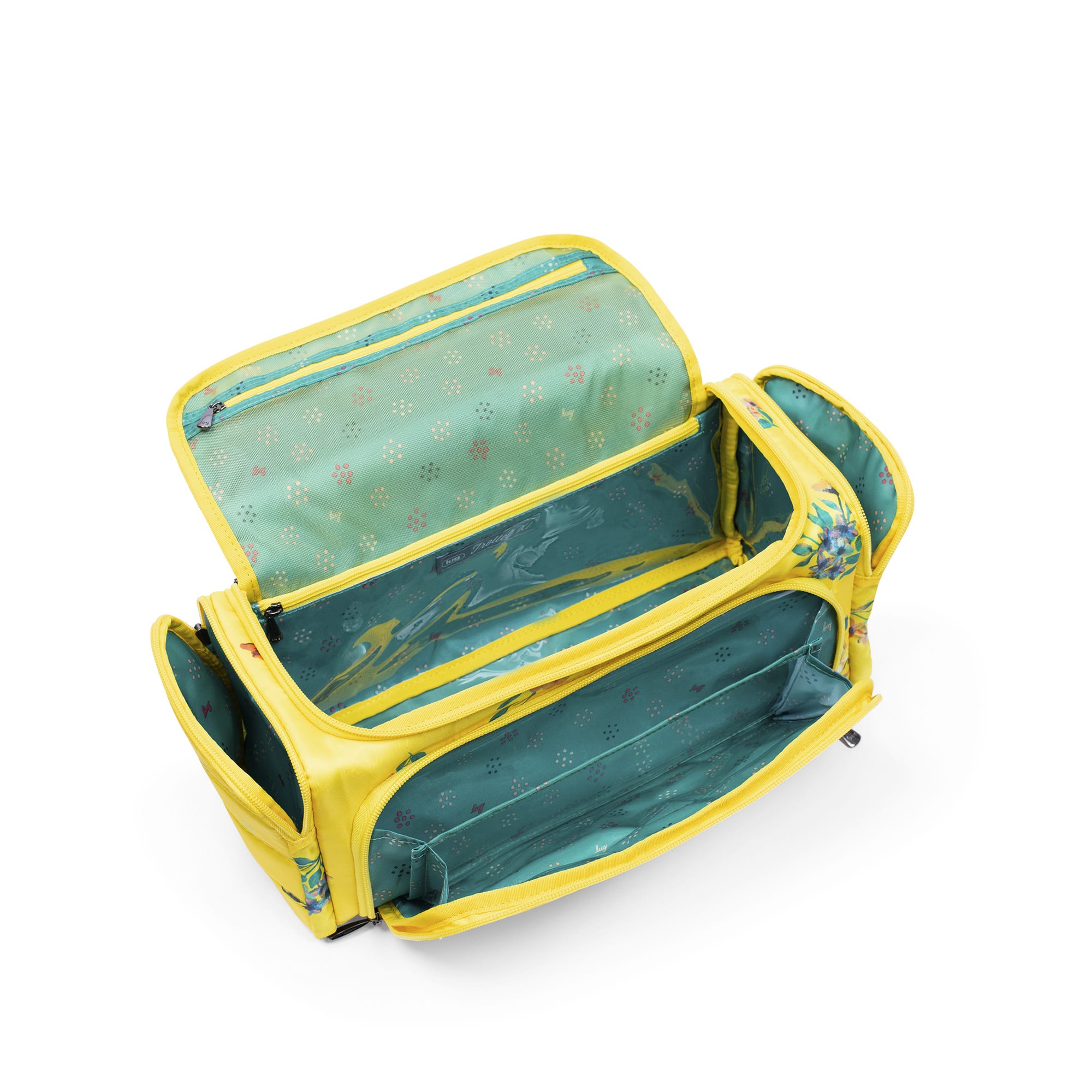 Trolley XL Cosmetic Case - BOUQUET YELLOW - TrolleyXL_BouquetYellow_05_1