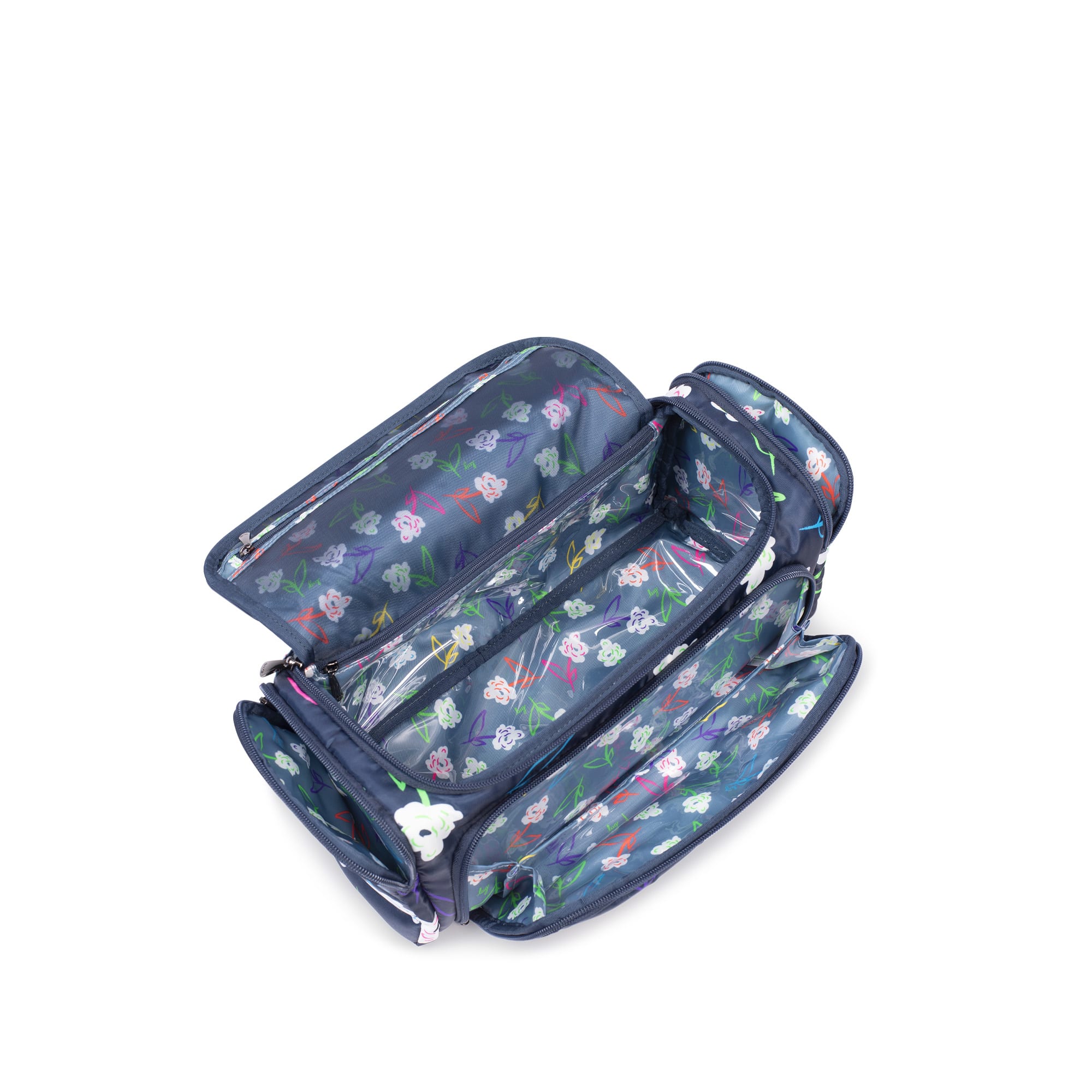 Trolley XL Cosmetic Case - BRIGHT FLORAL - TrolleyXL_BrightFloral_05_01