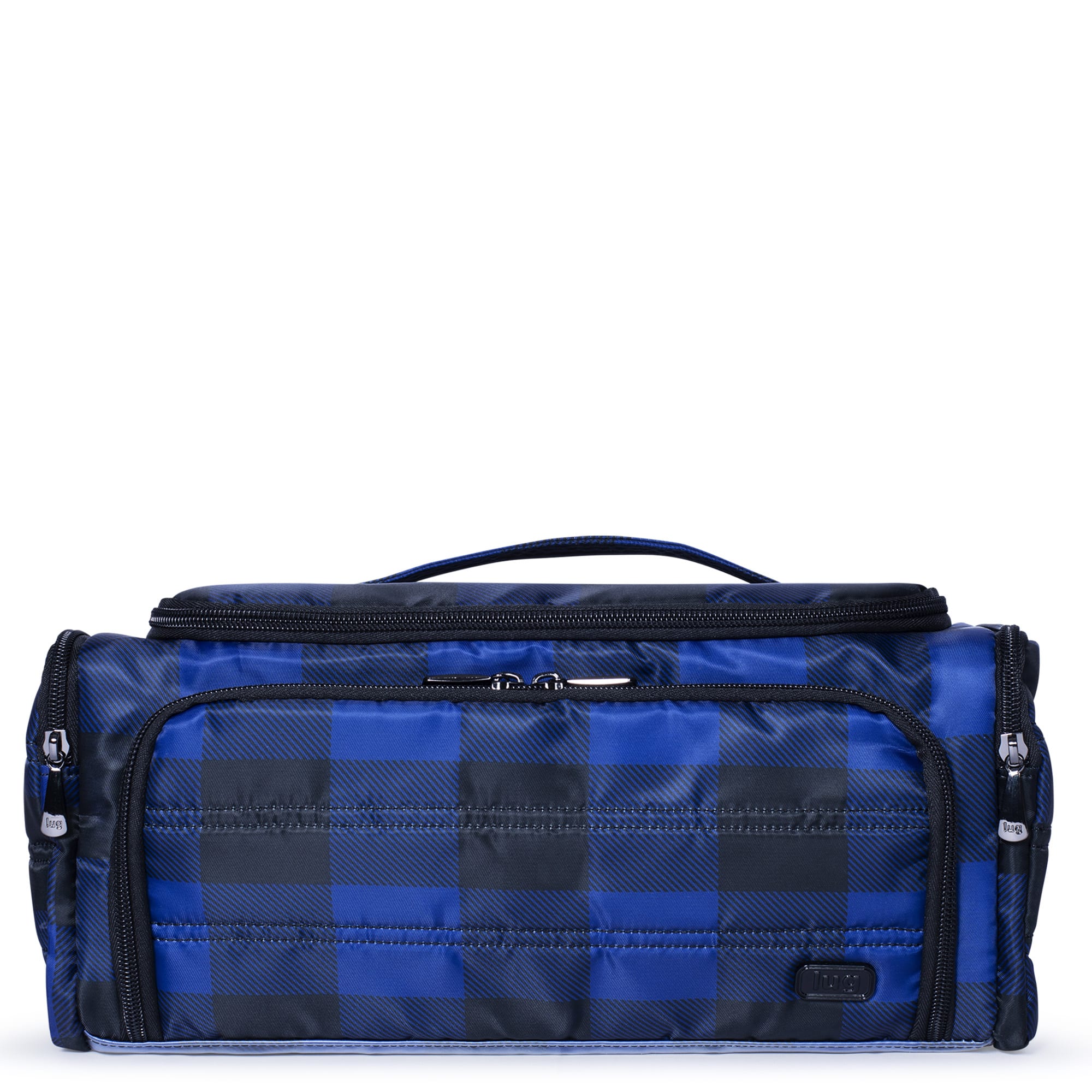 Trolley XL Cosmetic Case - BUFFALO CHECK BLUE - TrolleyXL_BuffaloCheckBlue_01
