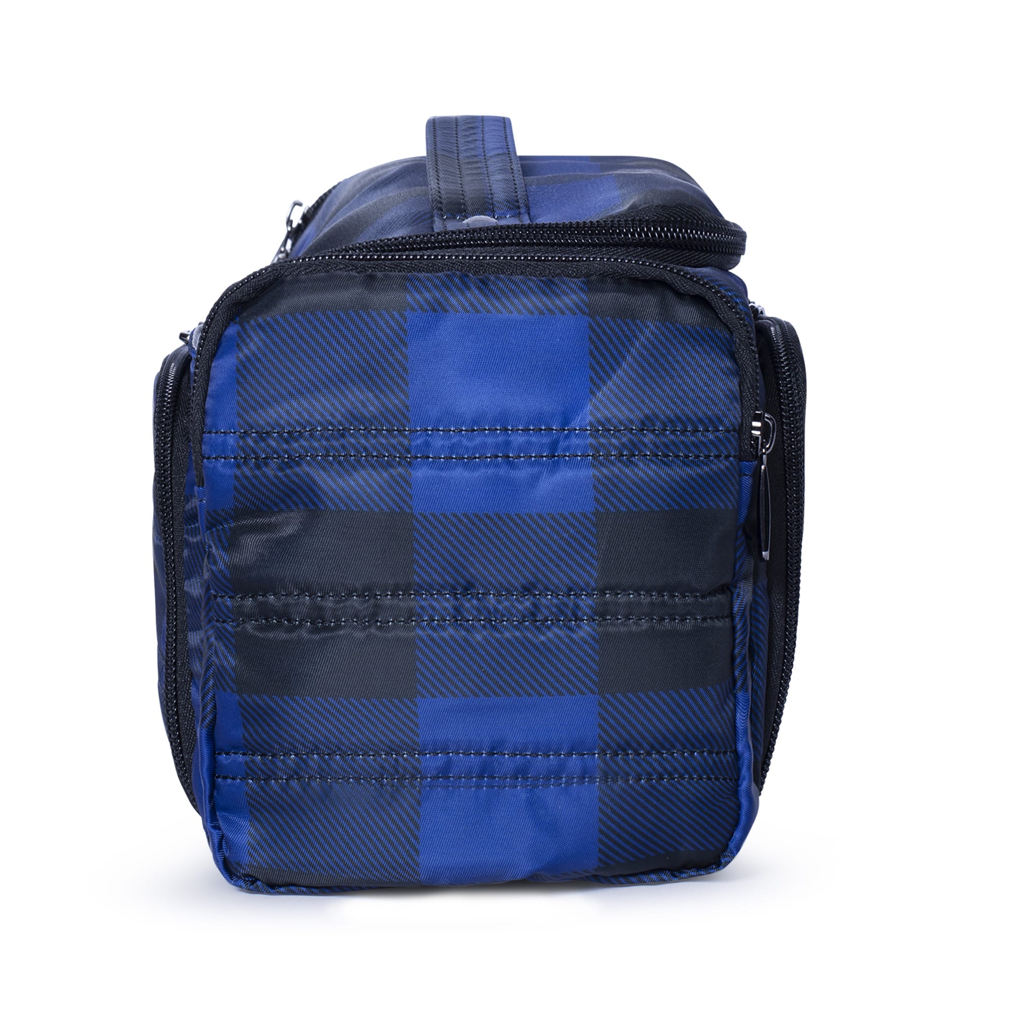 Trolley XL Cosmetic Case - BUFFALO CHECK BLUE - TrolleyXL_BuffaloCheckBlue_03