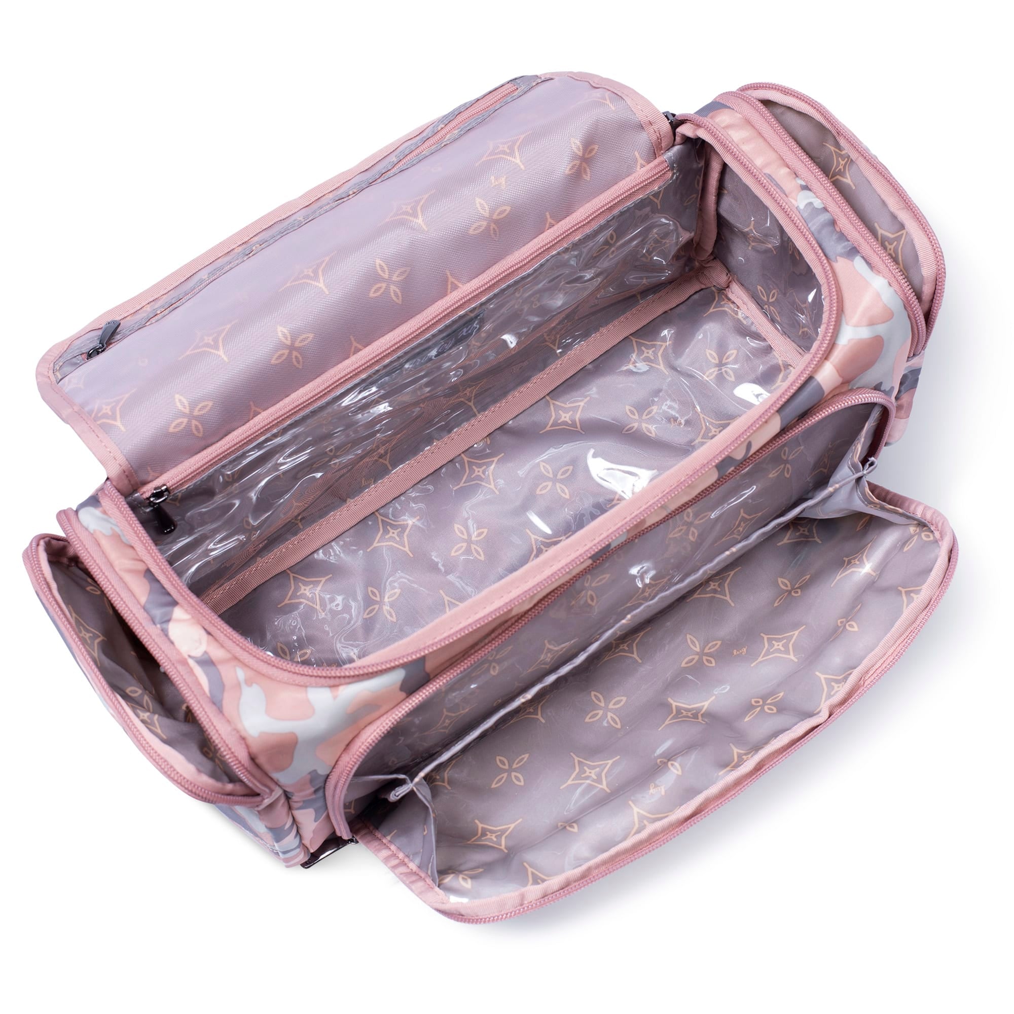 Trolley XL Cosmetic Case - CAMO ROSE - TrolleyXL_Camo_Rose_05