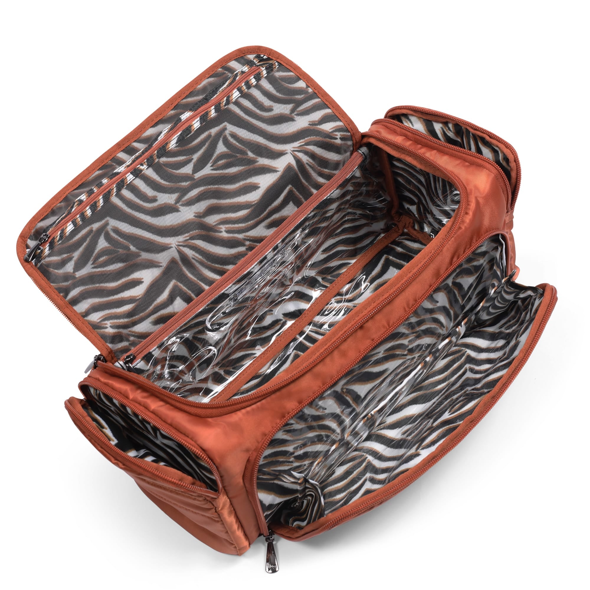 Trolley XL Cosmetic Case - COPPER BROWN - TrolleyXL_Copper_Brown_05
