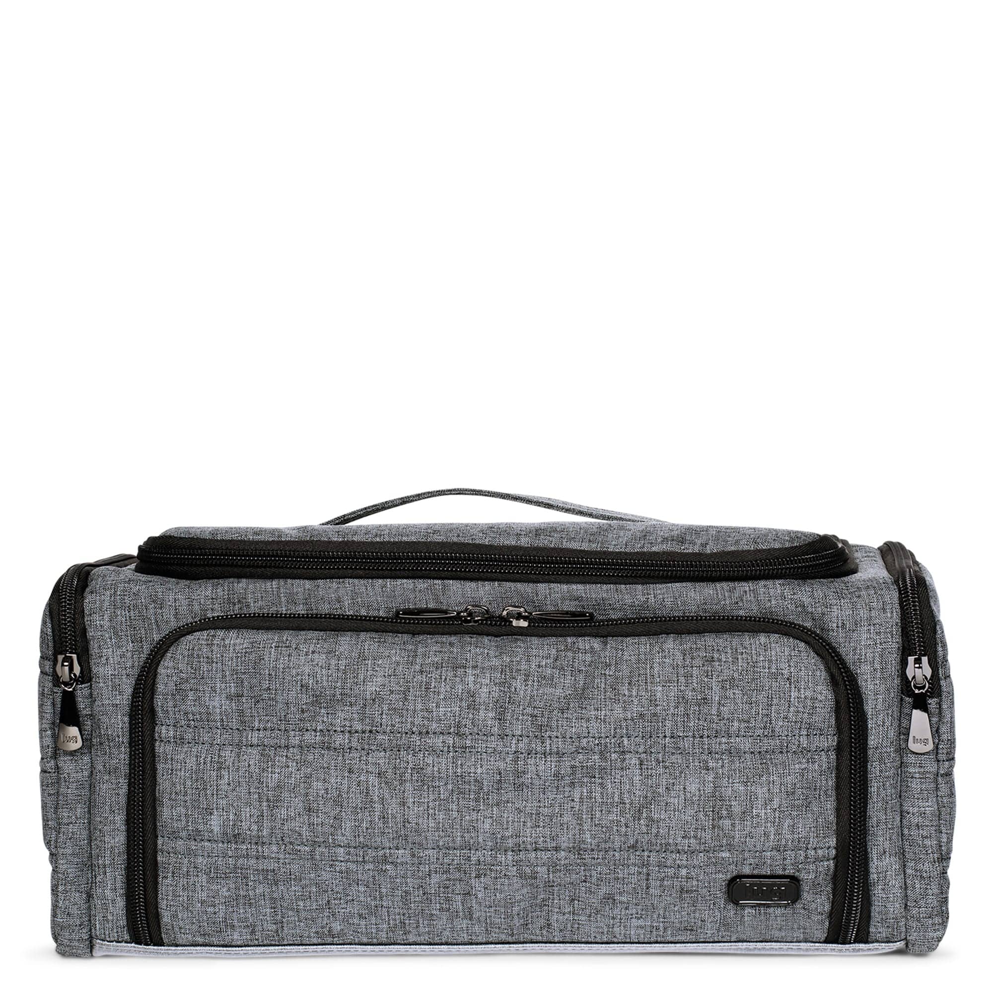 Trolley XL Cosmetic Case - HEATHER GREY - TrolleyXL_HeatherGrey_01