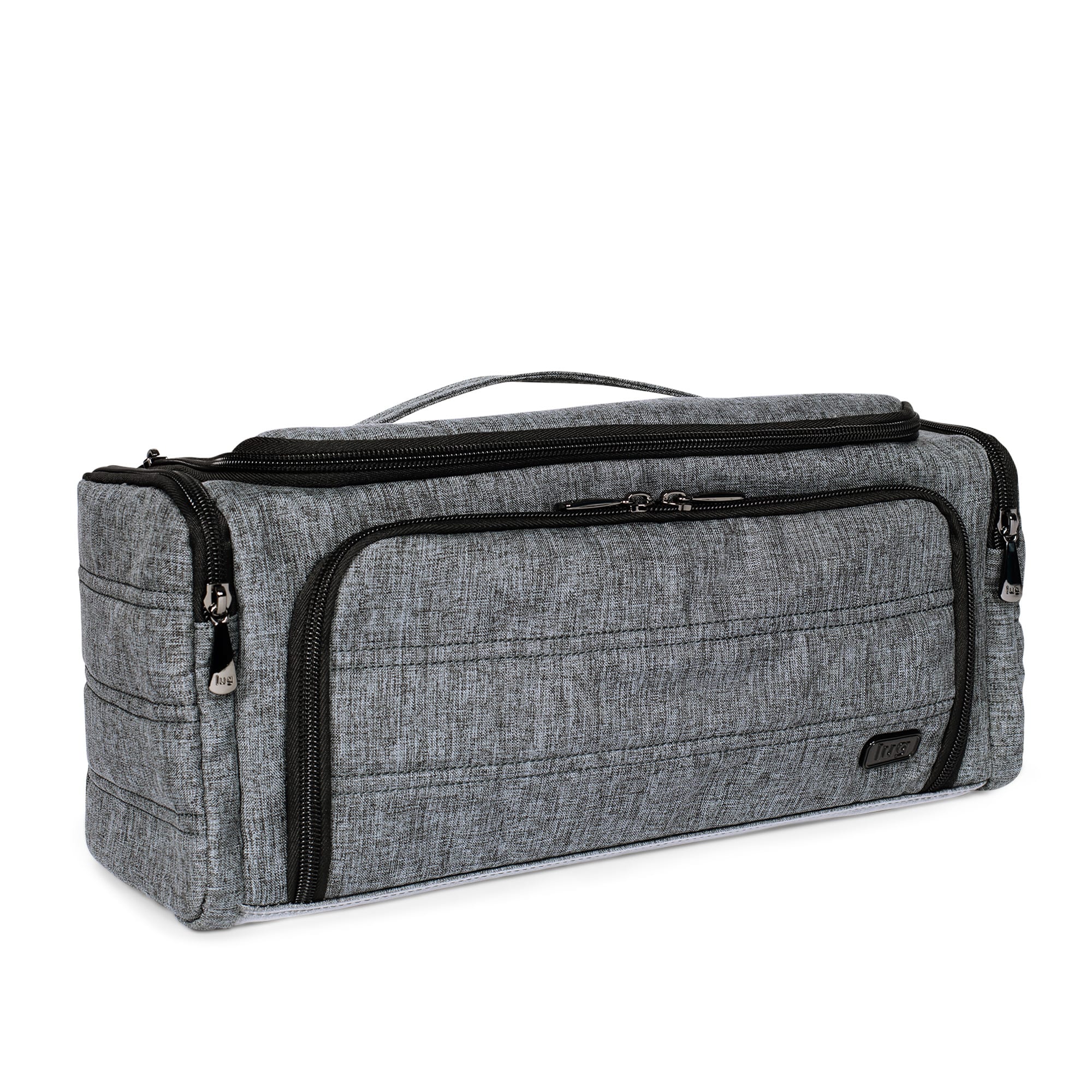 Trolley XL Cosmetic Case - HEATHER GREY - TrolleyXL_HeatherGrey_02
