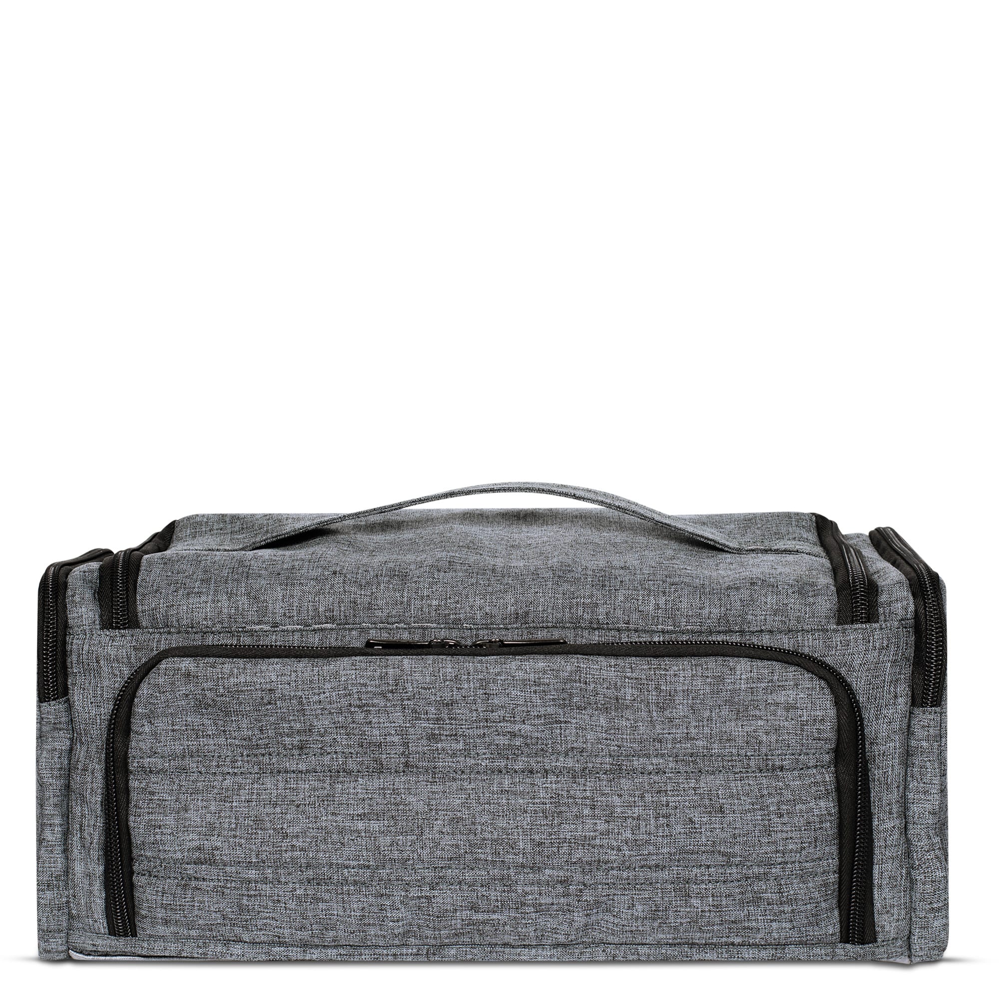 Trolley XL Cosmetic Case - HEATHER GREY - TrolleyXL_HeatherGrey_04