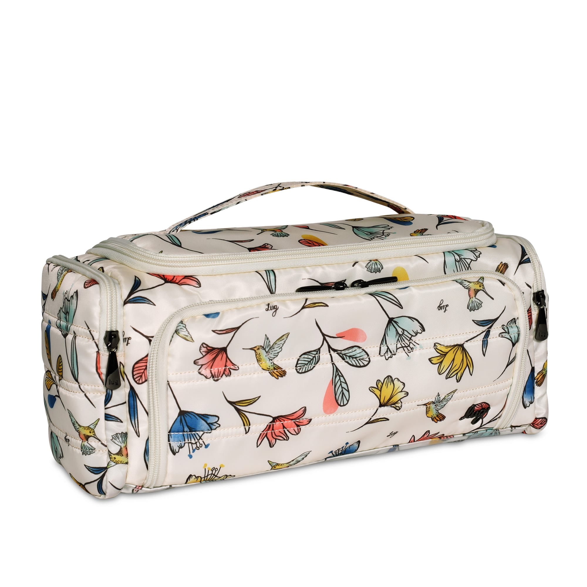 Trolley XL Cosmetic Case - HUMMINGBIRD FLORAL - TrolleyXL_HummingbirdFloral_02